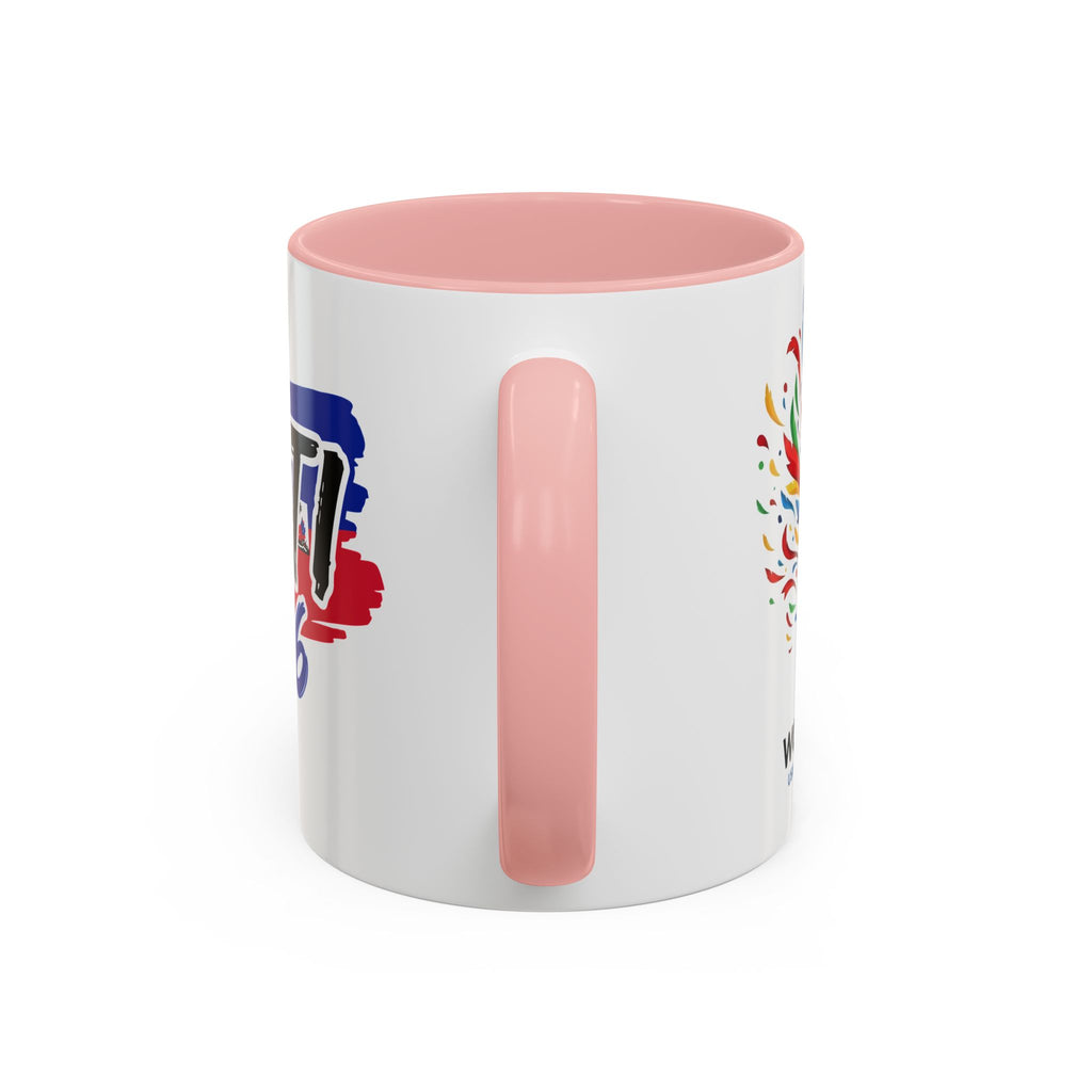 Haiti 2026 Soccer Graphic Mug | Accent Coffee Mug,Soccer World Cup 2026, Gift for Dad