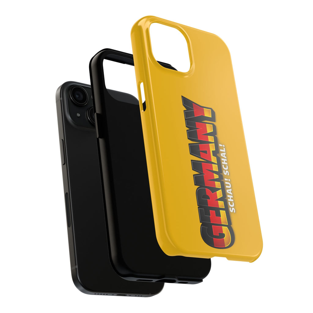 Germany Text Phone Case | Soccer Fan Phone Case, Protective, Glossy, World Cup 2026