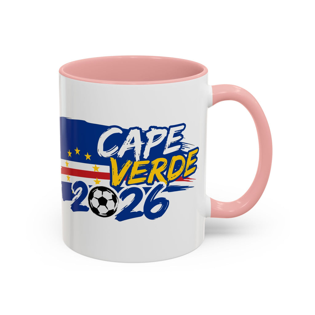 Cape Verde 2026 Soccer World Cup Mug | Accent Coffee Mug 11oz 15oz,Soccer World Cup 2026, Gift for Dad
