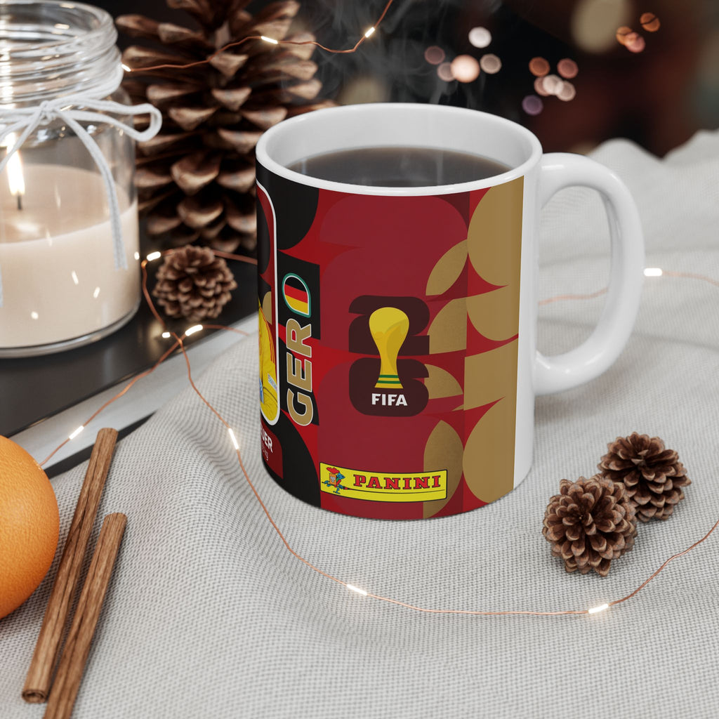 Germany Soccer Player Manuel Neuer Mug — Football Fan Gift (11oz, 15oz), World Cup 2026 Mugs