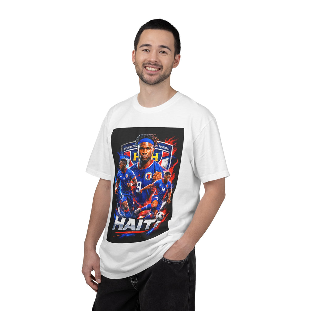 Haiti Soccer Players T-shirt | 2026 World Cup Back Graphic, Haiti Flag, Gift for him, Collectible