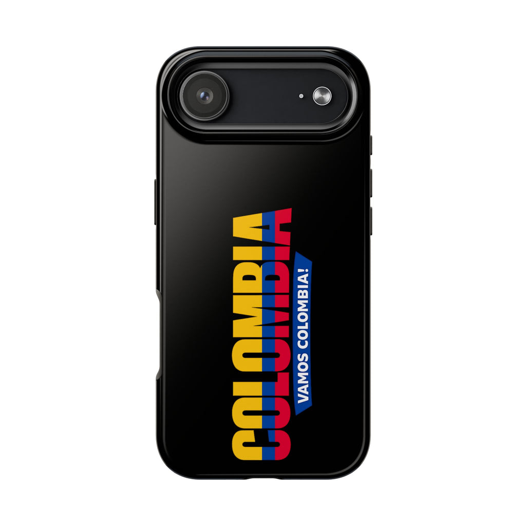 Colombia Vertical Flag Phone Case | Vamos Colombia, Protective, Glossy, World Cup 2026, Gift For Him