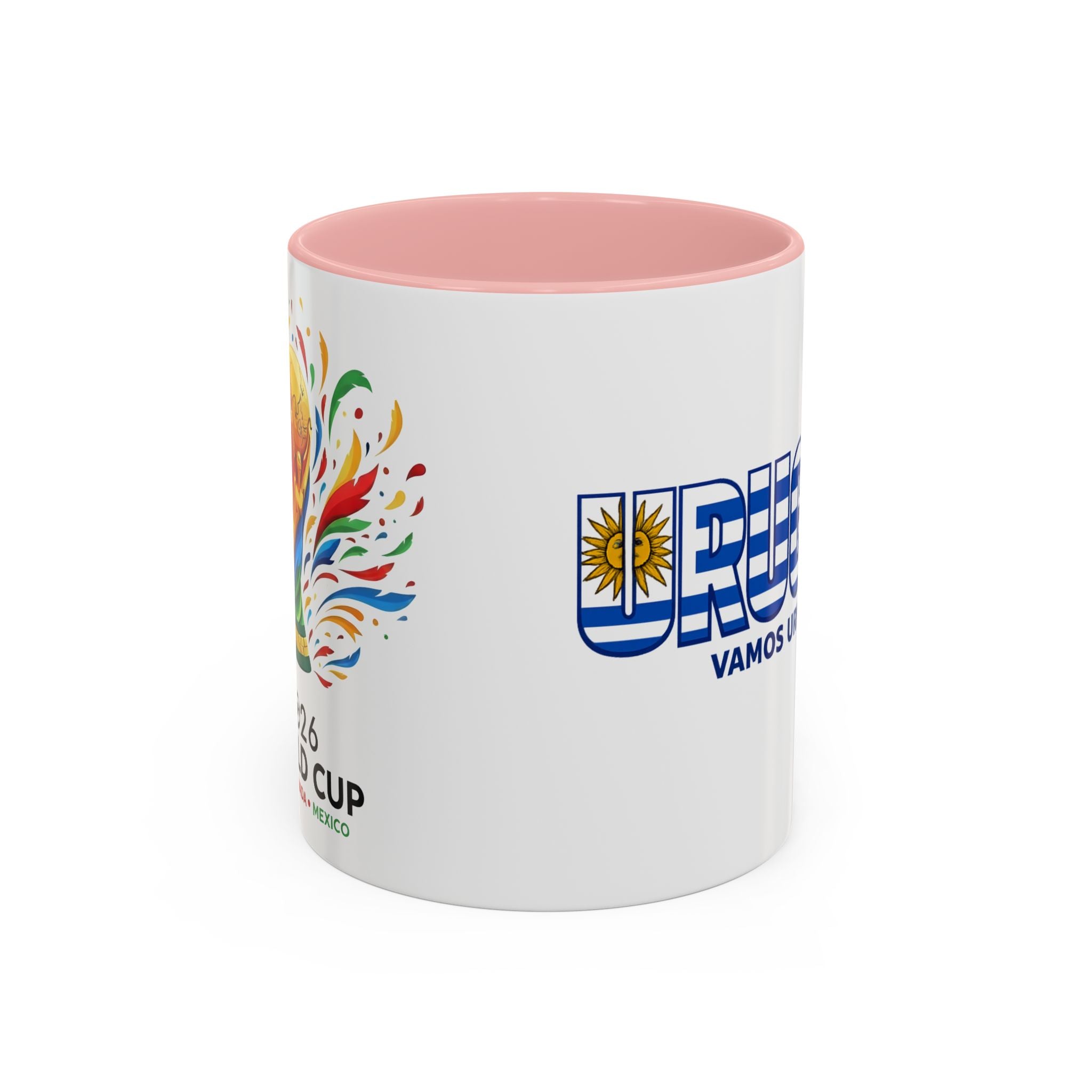 Uruguay Vamos Uruguay Mug | Accent Coffee Mug 11oz 15oz, Soccer World Cup, Gift for Dad