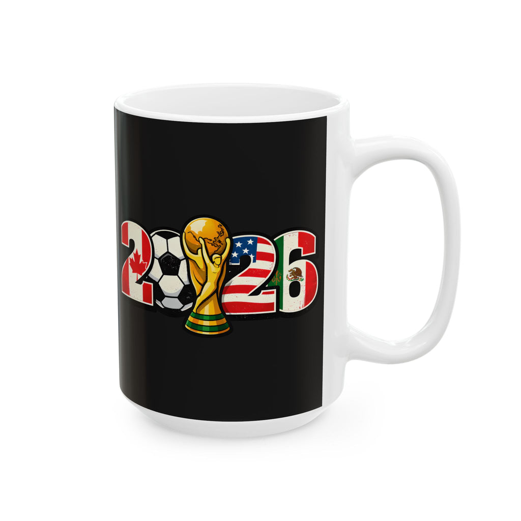 Canada World Cup 2026 Mug, Canada Flag, Ceramic Coffee Cup, Gift For Dad