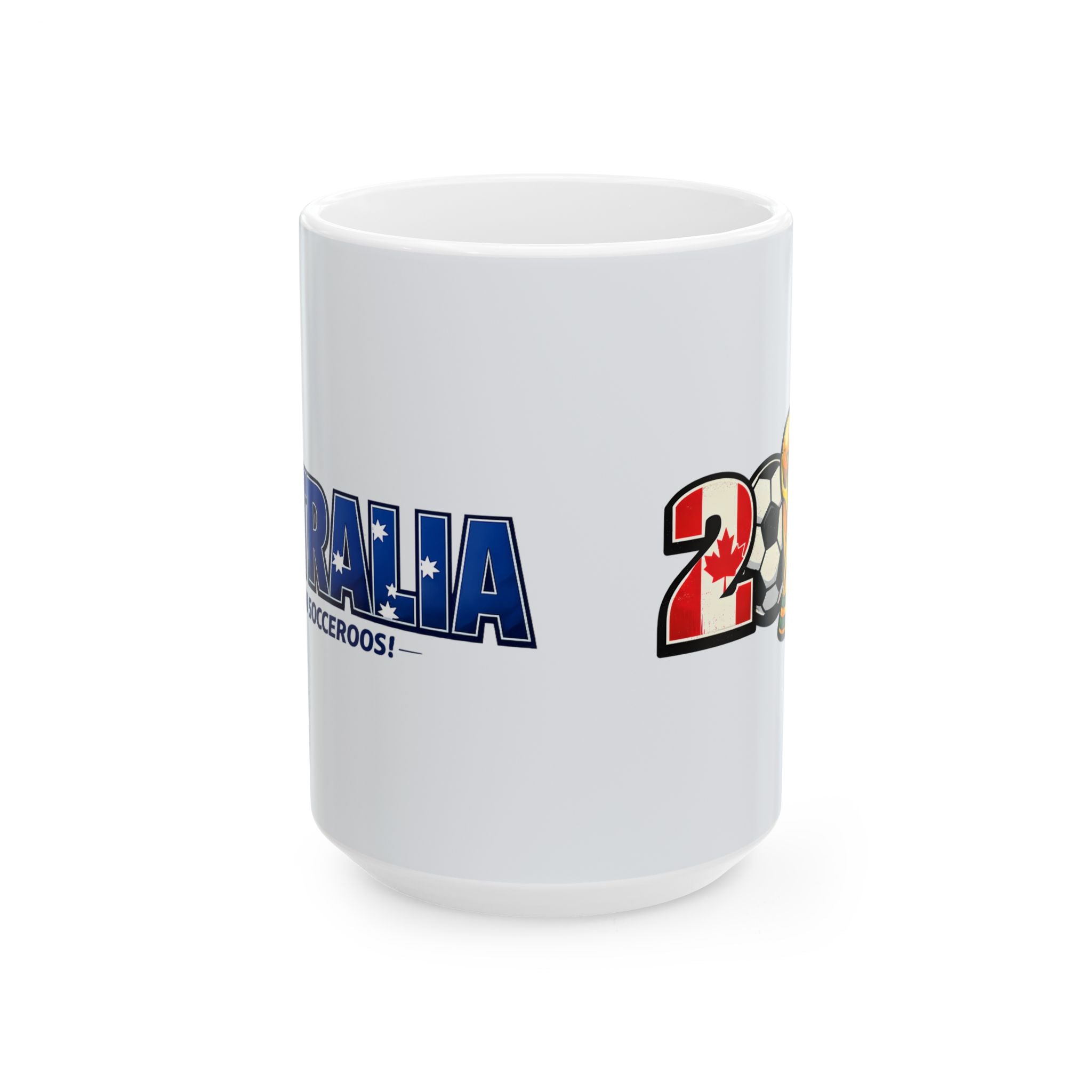 Australia World Cup 2026 Soccer Mug | Australia Flag, Ceramic Coffee Mug, Gift For Dad