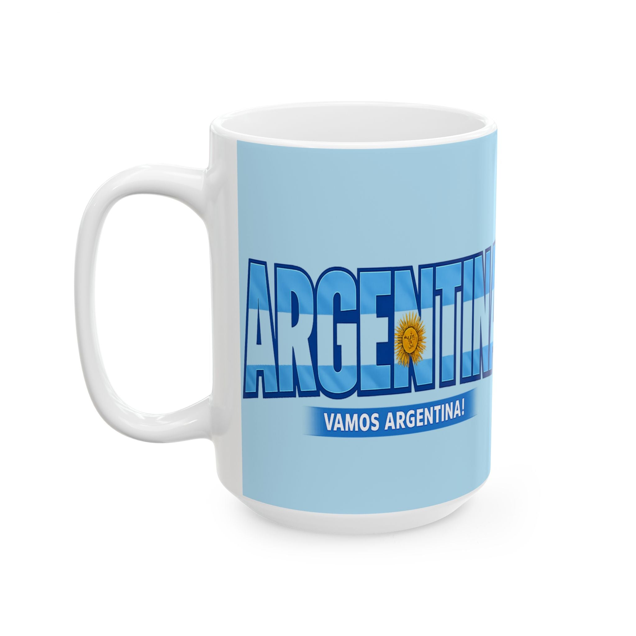 Argentina World Cup 2026 Soccer Mug | Argentina Flag, Ceramic Coffee Mug, Gift For Dad