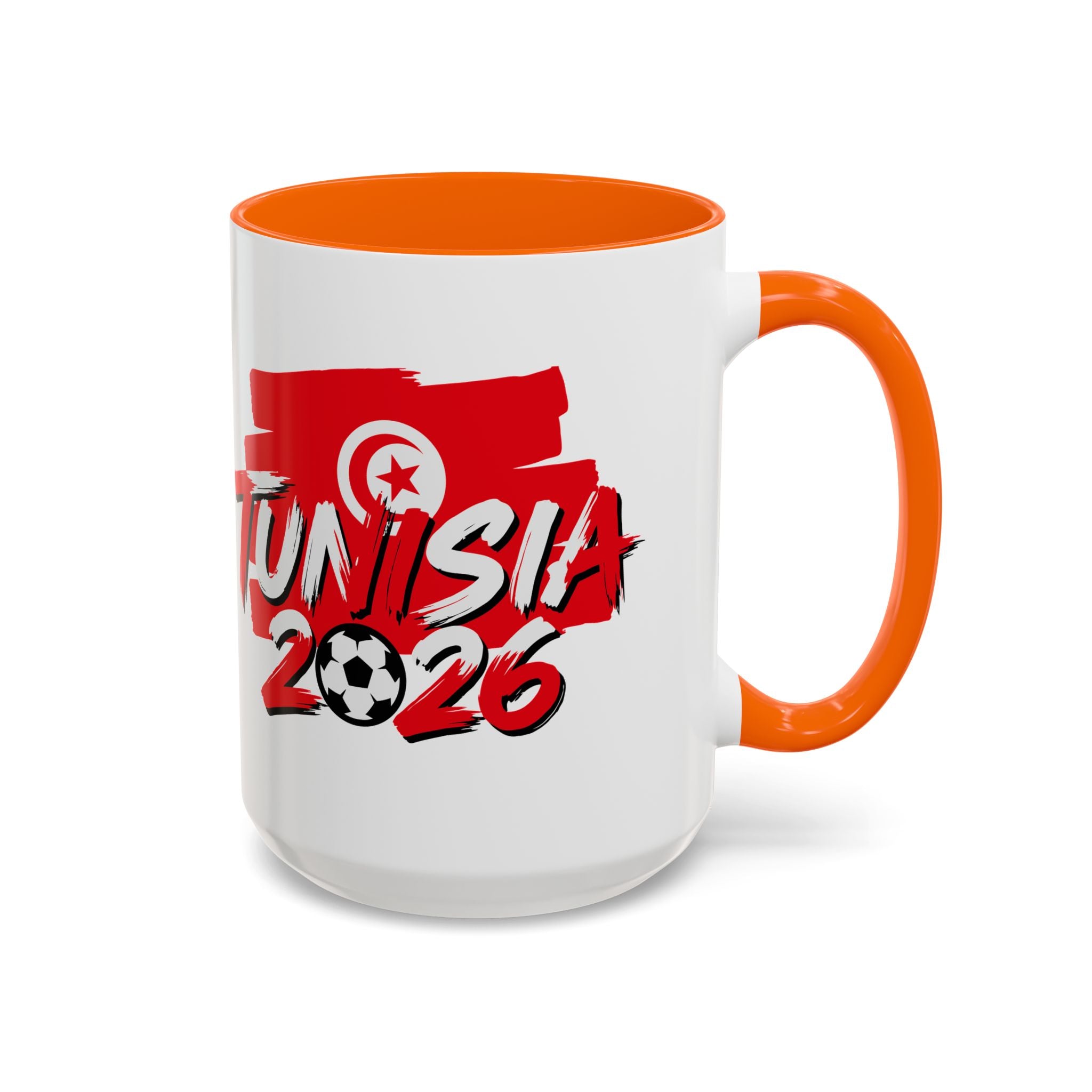 Tunisia 2026 Soccer Logo Mug | World Cup Fan Coffee Mug, Soccer World Cup 2026, Gift for Dad