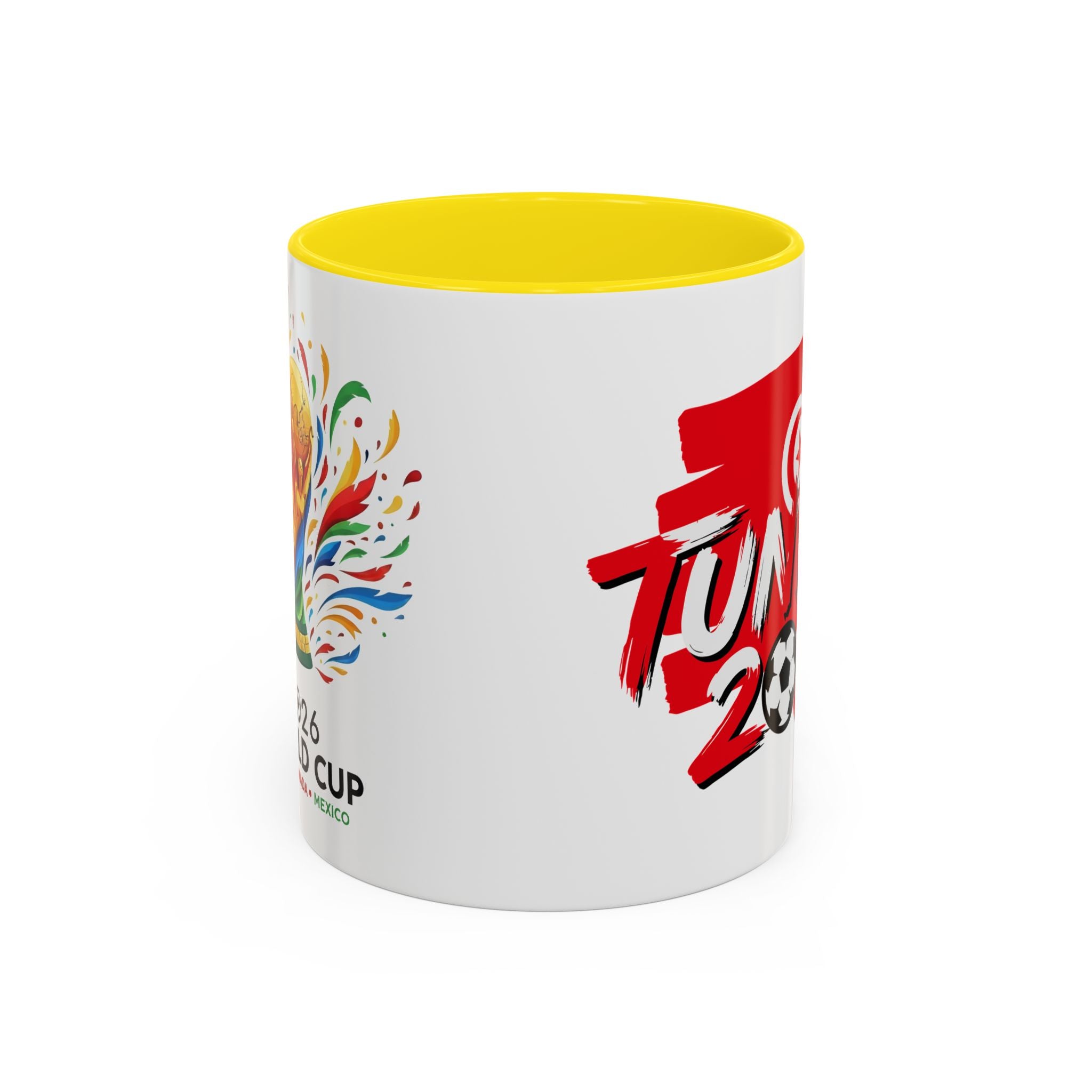 Tunisia 2026 Soccer Logo Mug | World Cup Fan Coffee Mug, Soccer World Cup 2026, Gift for Dad