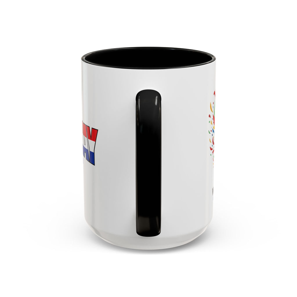 Paraguay Vamos Paraguay Mug | Accent Coffee Mug 11oz or 15oz, Soccer World Cup 2026, Gifts for Dad