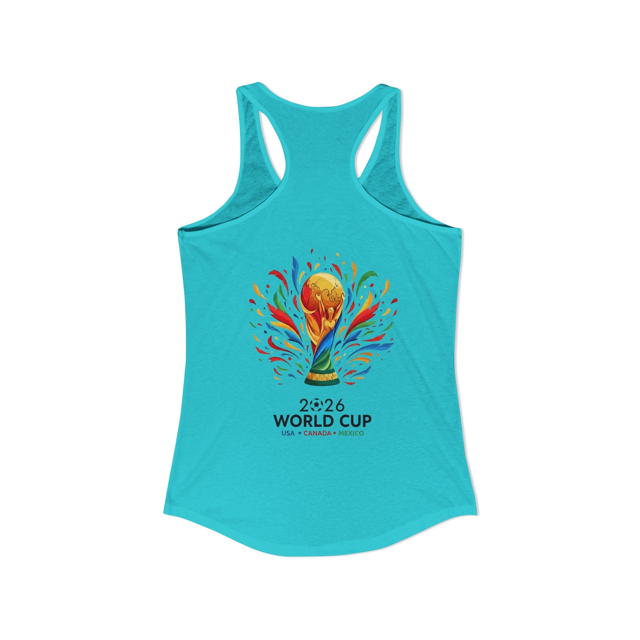 USA Women's Ideal Racerback Tank, Mother's Day Sale, World Cup 2026 Tank, Gift For Mom