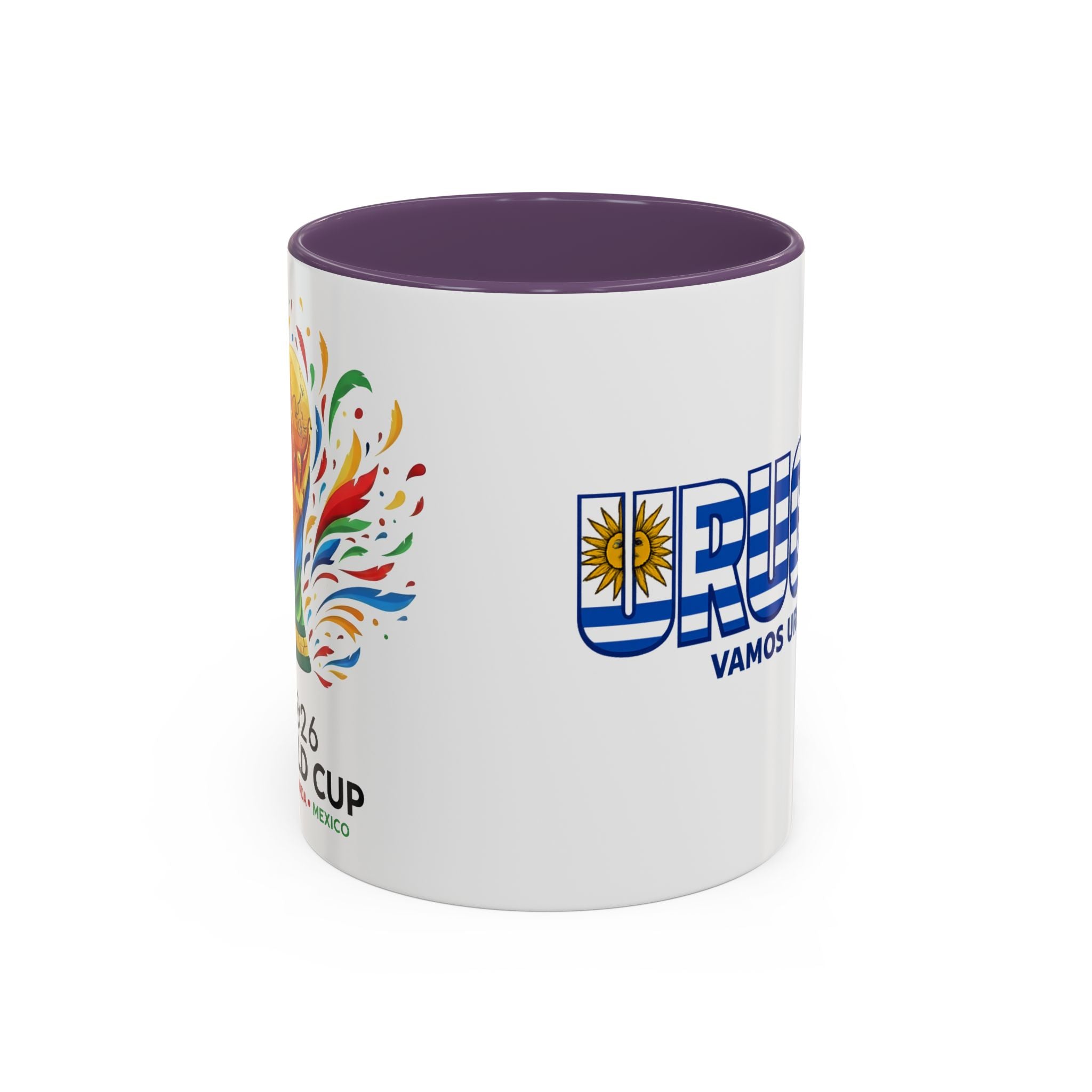 Uruguay Vamos Uruguay Mug | Accent Coffee Mug 11oz 15oz, Soccer World Cup, Gift for Dad