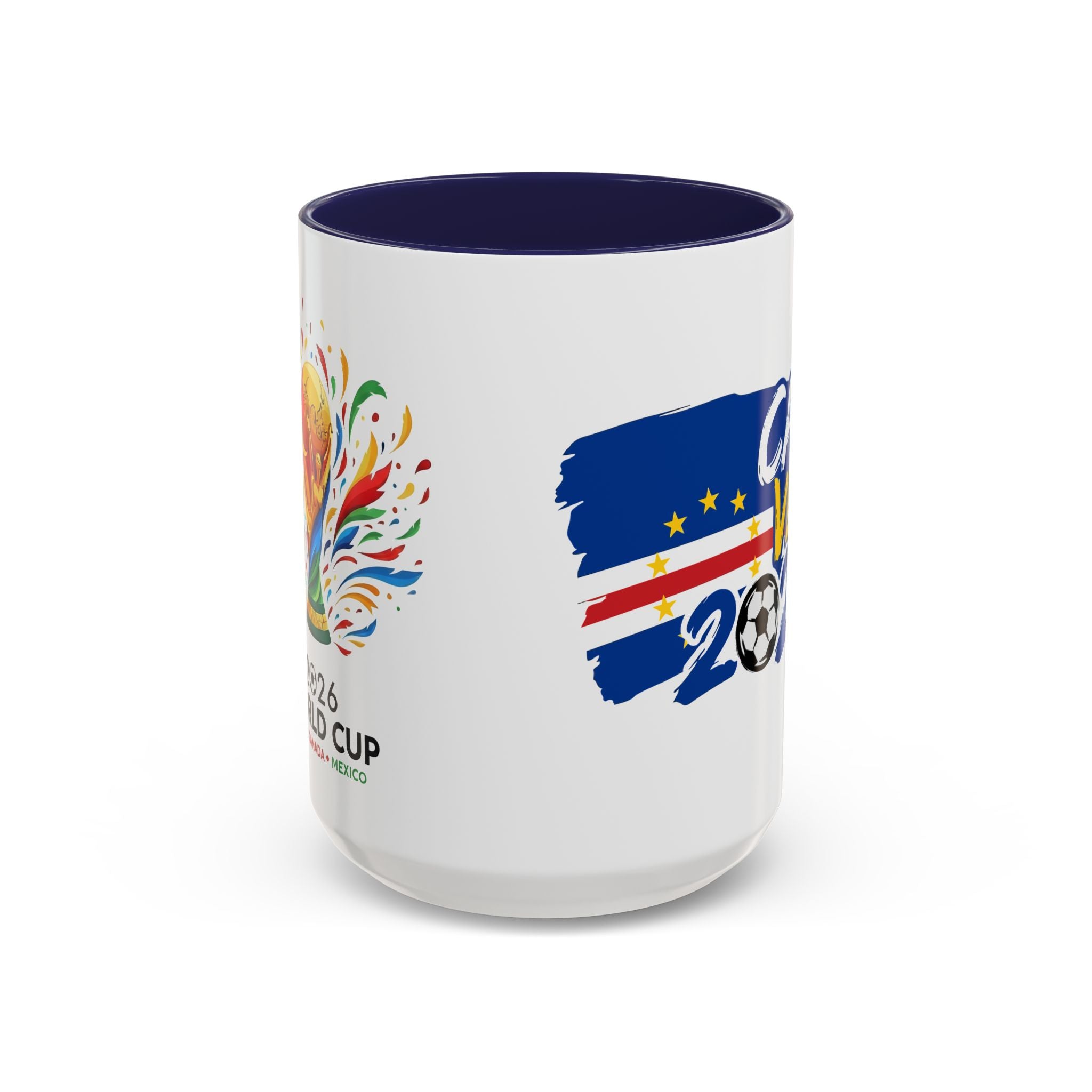 Cape Verde 2026 Soccer World Cup Mug | Accent Coffee Mug 11oz 15oz,Soccer World Cup 2026, Gift for Dad
