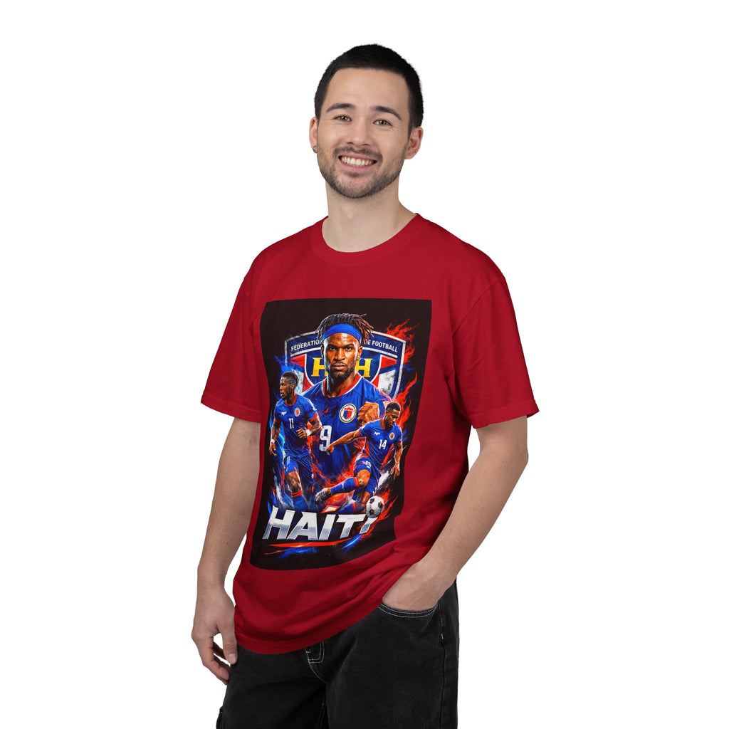 Haiti Soccer Players T-shirt | 2026 World Cup Back Graphic, Haiti Flag, Gift for him, Collectible