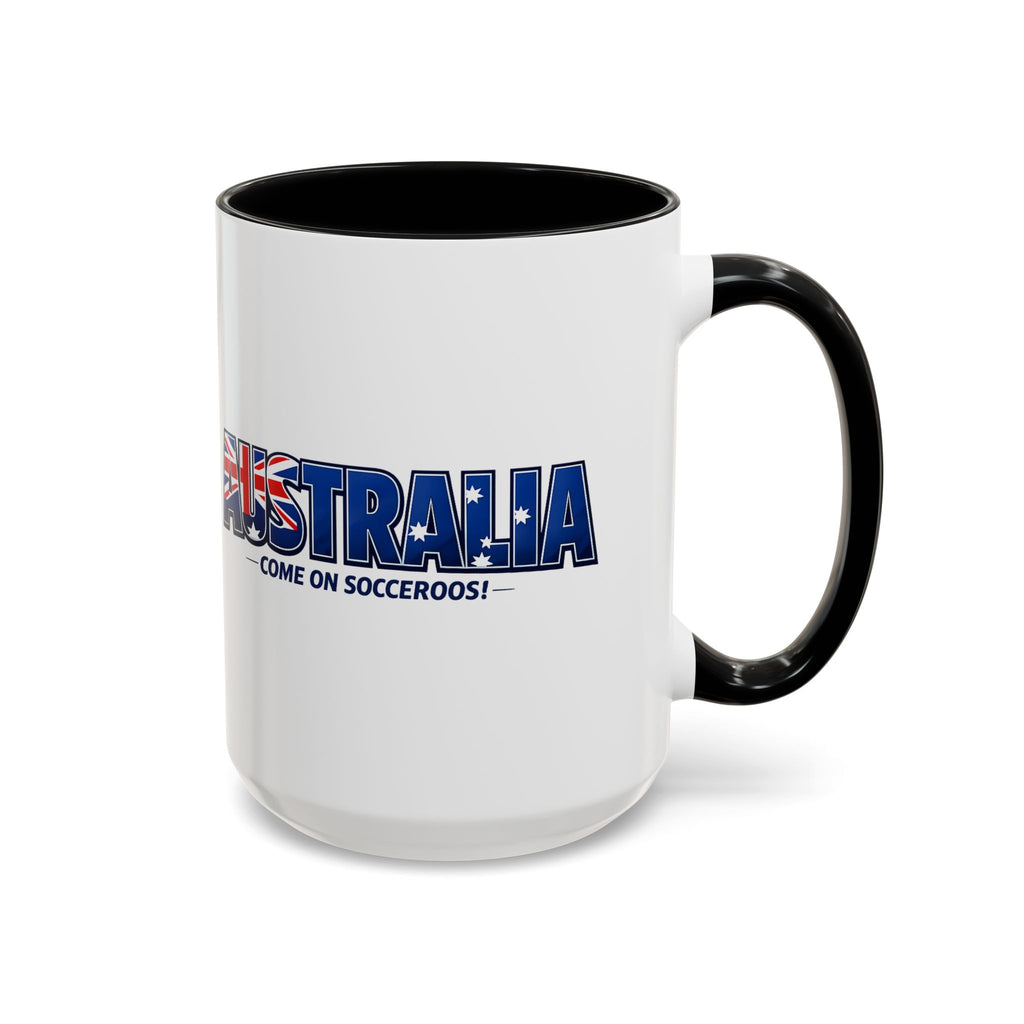 Australia Soccer Cheers Mug | Accent Coffee Mug 11oz 15oz