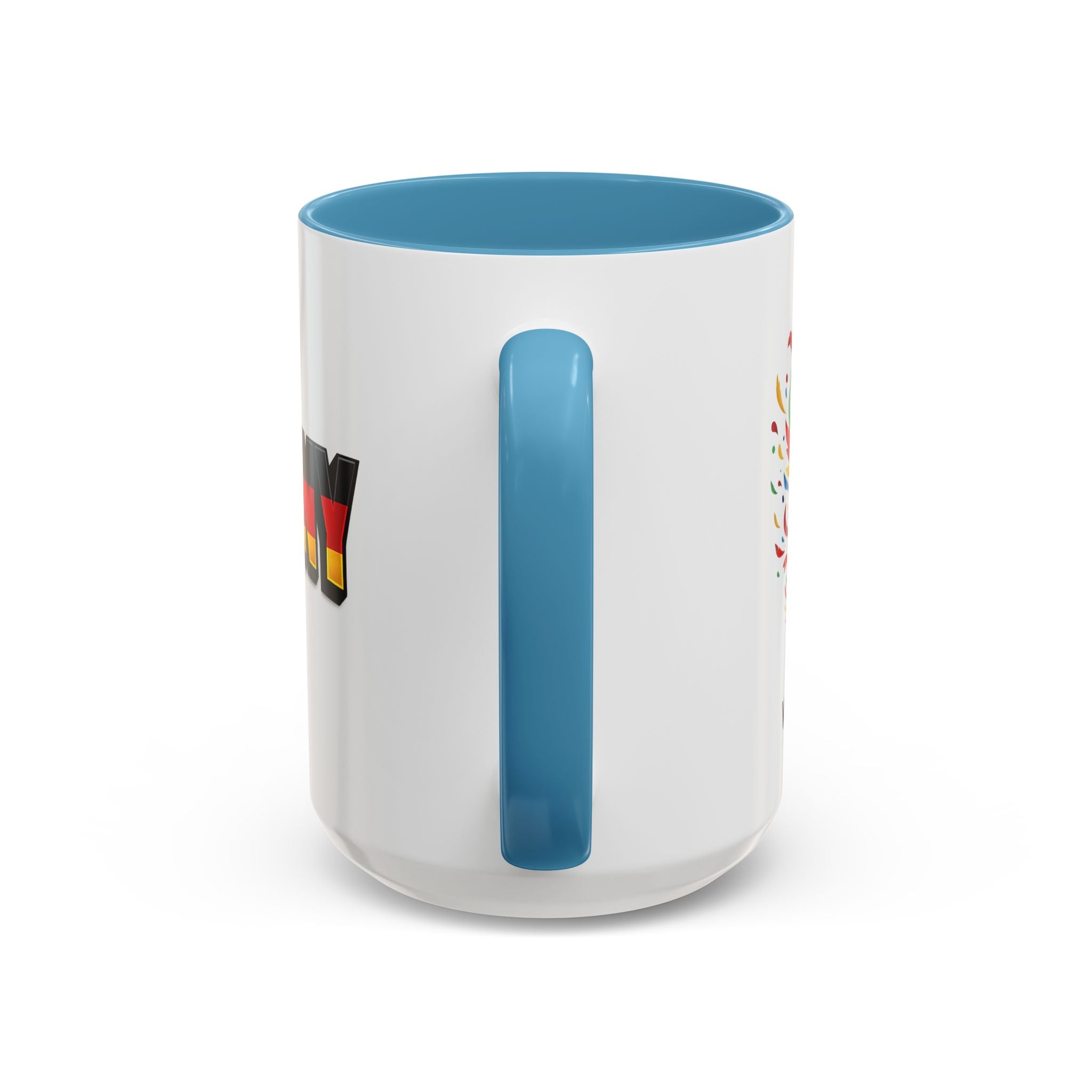 Germany flag text Mug | Accent Coffee Mug 11oz or 15oz, World Cup 2026, Gift for Dad