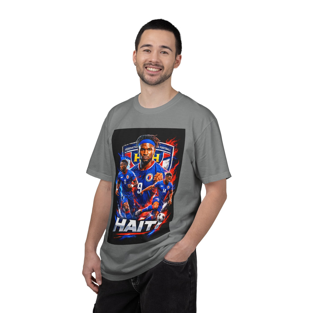 Haiti Soccer Players T-shirt | 2026 World Cup Back Graphic, Haiti Flag, Gift for him, Collectible