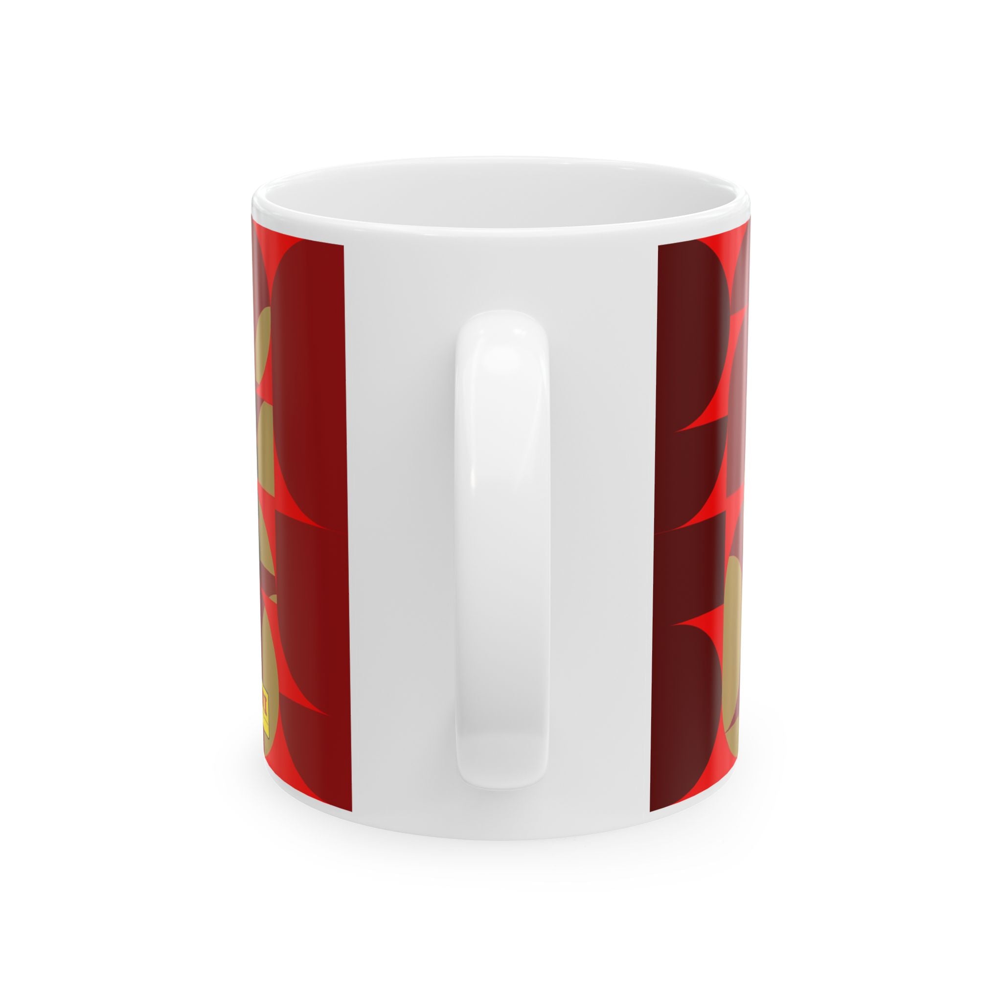 Germany Soccer Player Antonio Rüdiger Mug —  Ceramic  Coffee Cup (11oz, 15oz), World Cup 2026 Mugs