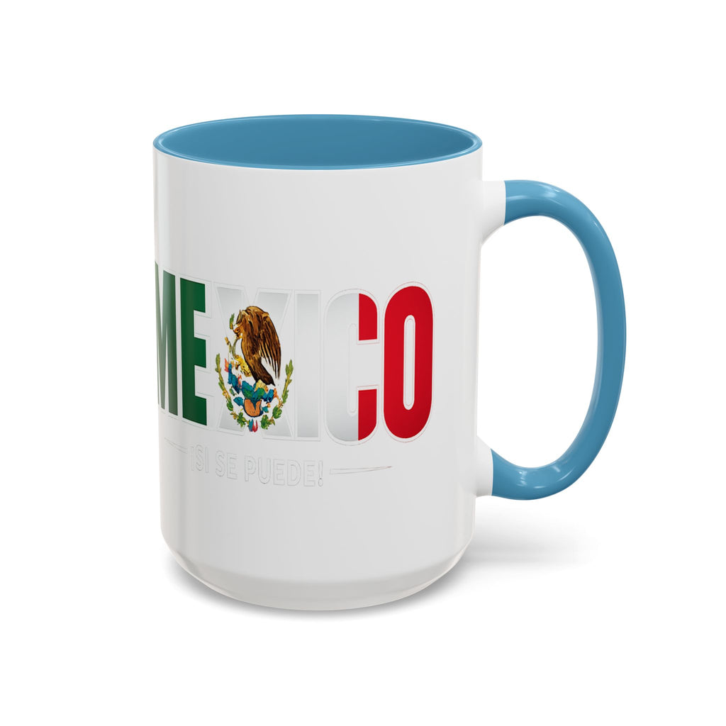 Mexico Coffee Mug | Accent Coffee Cup 11oz 15oz, World Cup 2026, Gift for Dad, Mexican Flag