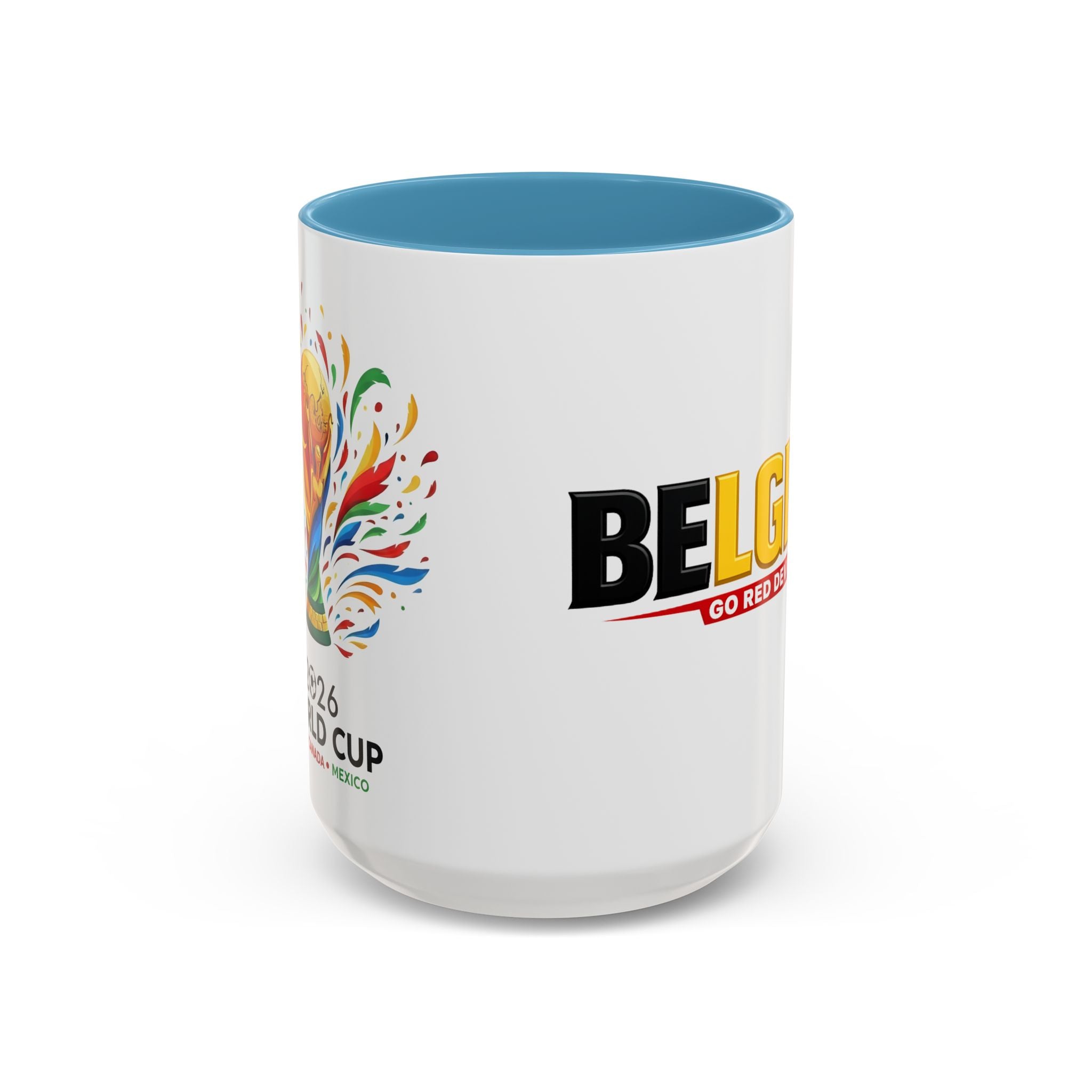Belgium Go Red Devils Mug | Accent Coffee Mug 11oz 15oz