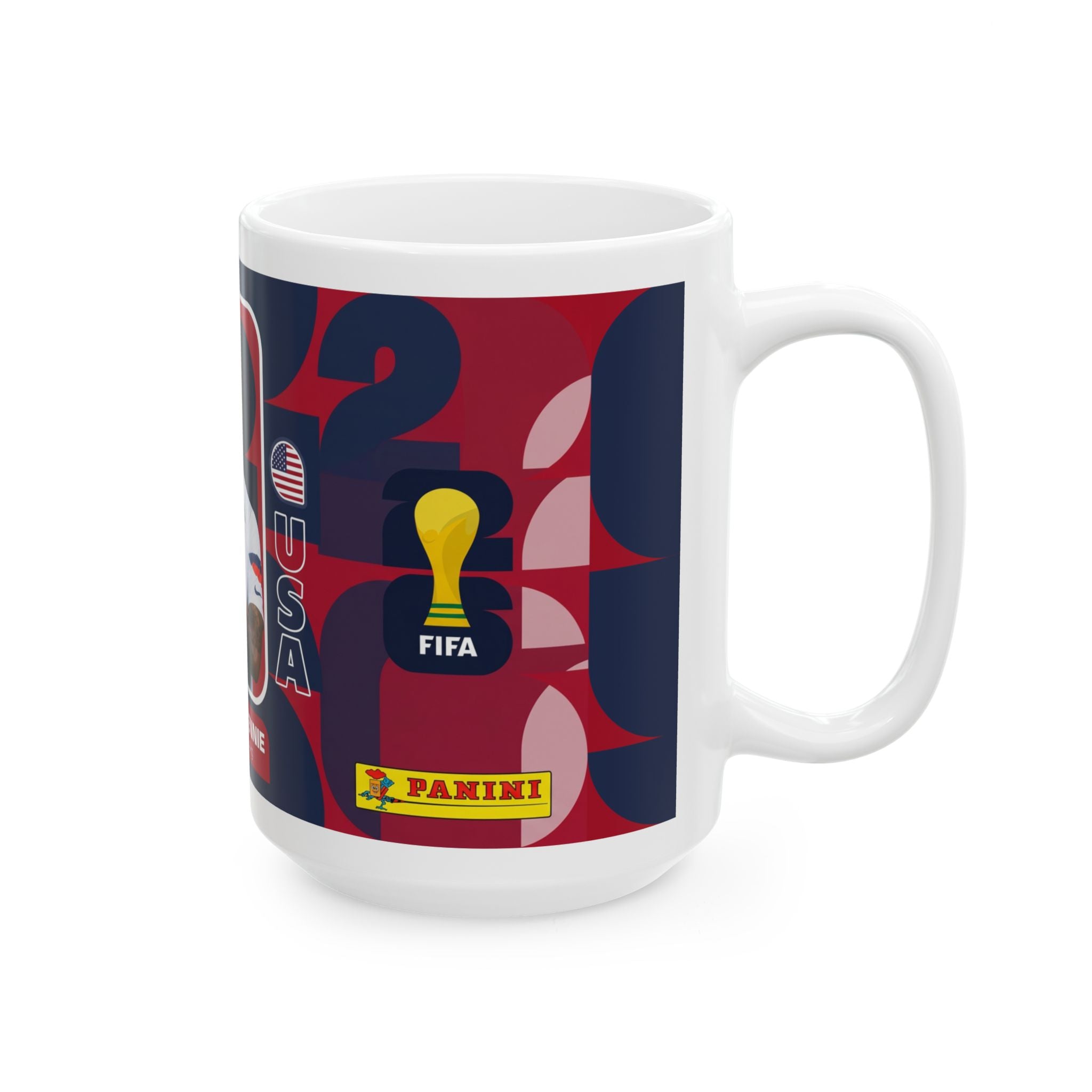 USA Soccer player Weston McKennie Mug – 11oz/15oz Fan Coffee Cup, World Cup 2026 Mugs