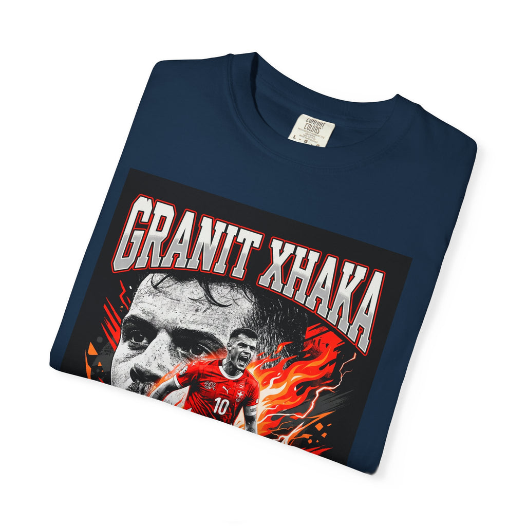 Soccer Star Graphic T-shirt | World Cup 2026 Back Print,Switzerland Flag, Gift for him, Collectible