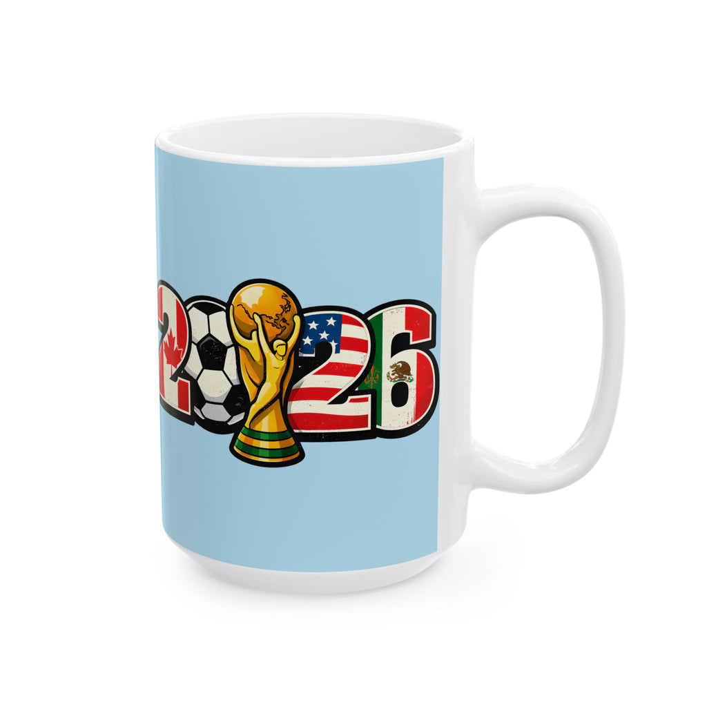 Argentina World Cup 2026 Soccer Mug | Argentina Flag, Ceramic Coffee Mug, Gift For Dad