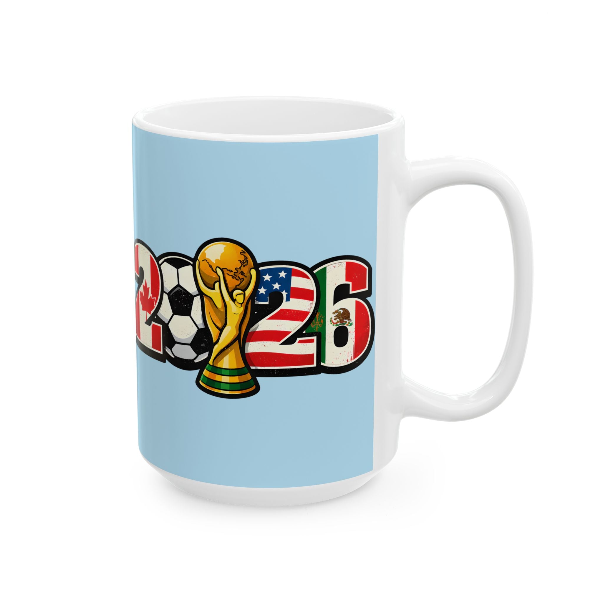 Argentina World Cup 2026 Soccer Mug | Argentina Flag, Ceramic Coffee Mug, Gift For Dad