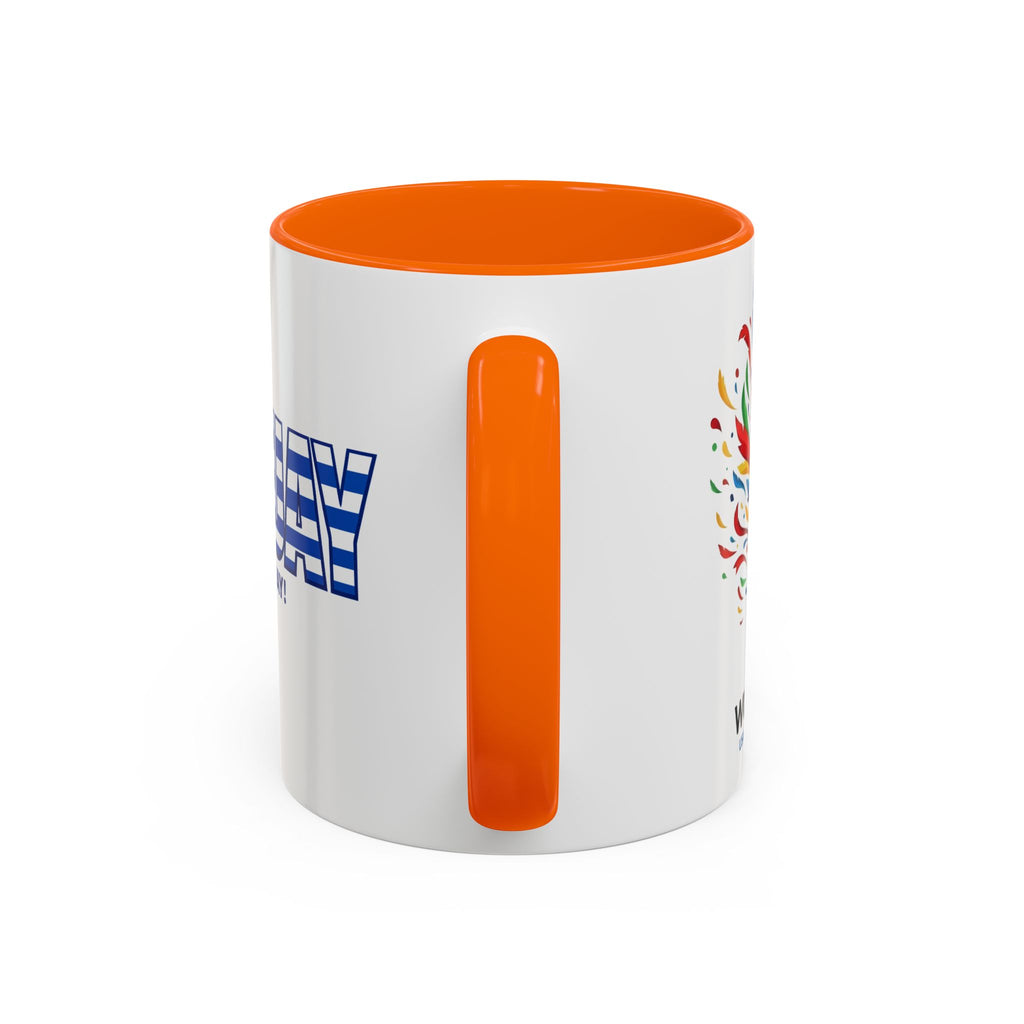 Uruguay Vamos Uruguay Mug | Accent Coffee Mug 11oz 15oz, Soccer World Cup, Gift for Dad