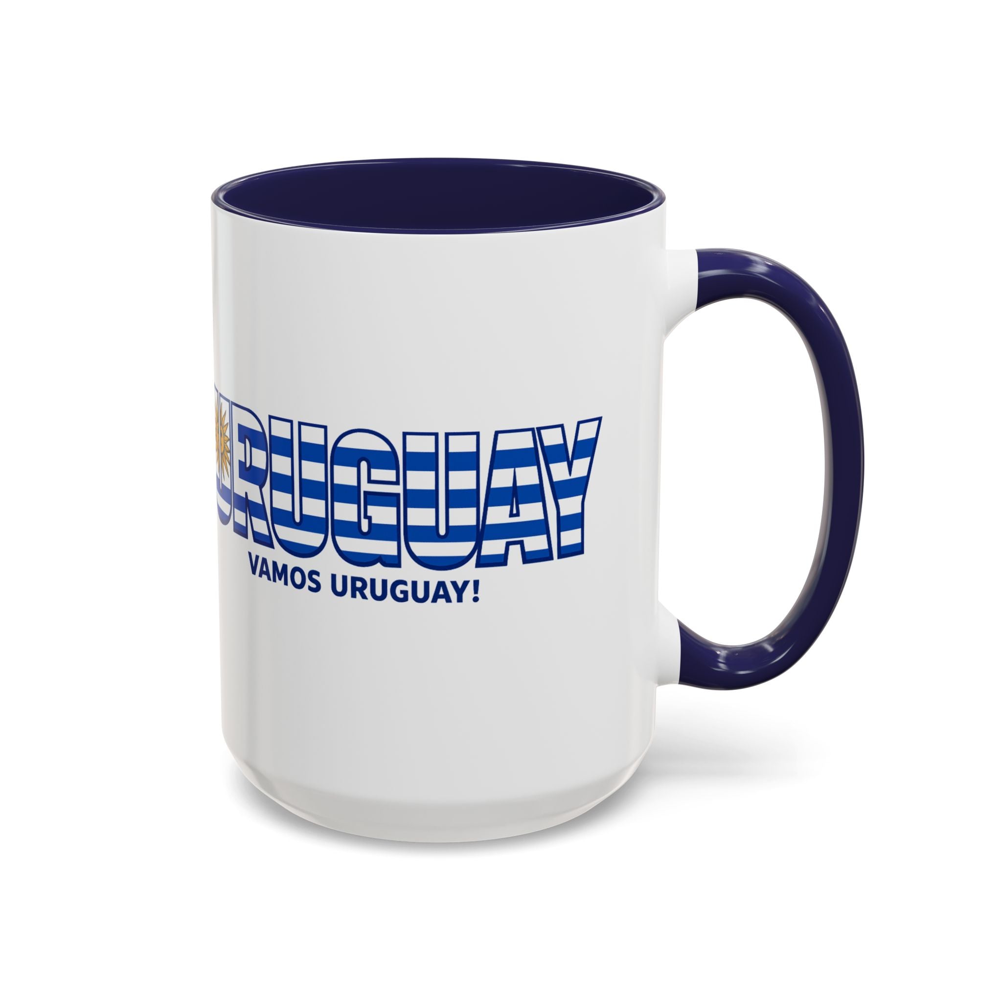 Uruguay Vamos Uruguay Mug | Accent Coffee Mug 11oz 15oz, Soccer World Cup, Gift for Dad