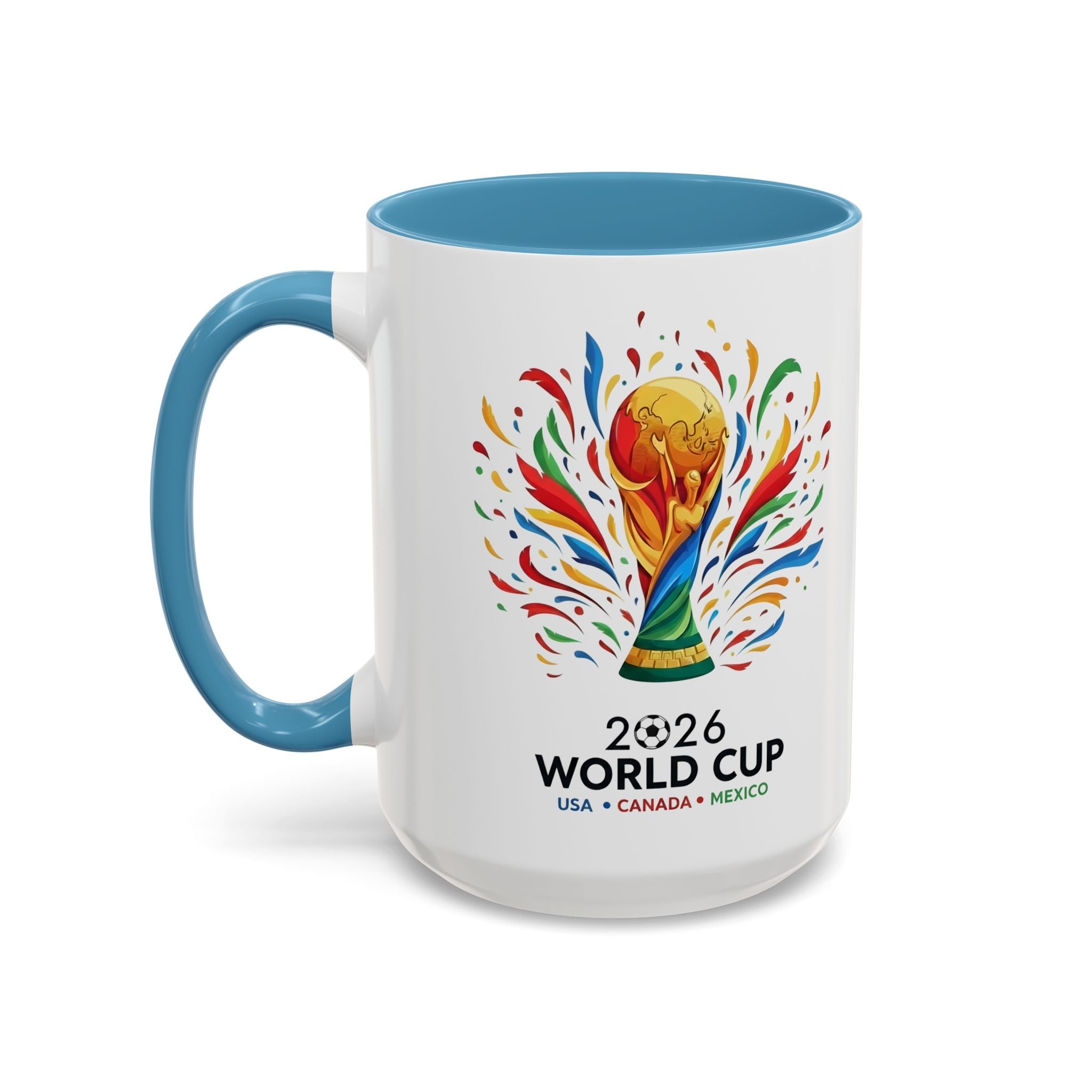 Japan Nippon Text Accent Mug | Flag Lettering Coffee Cup, World Cup 2026, Gift for Dad