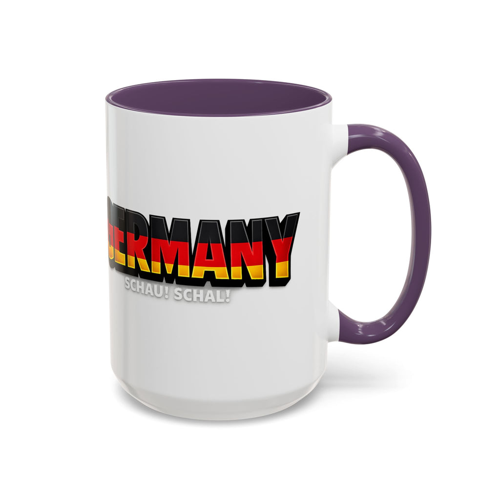 Germany flag text Mug | Accent Coffee Mug 11oz or 15oz, World Cup 2026, Gift for Dad
