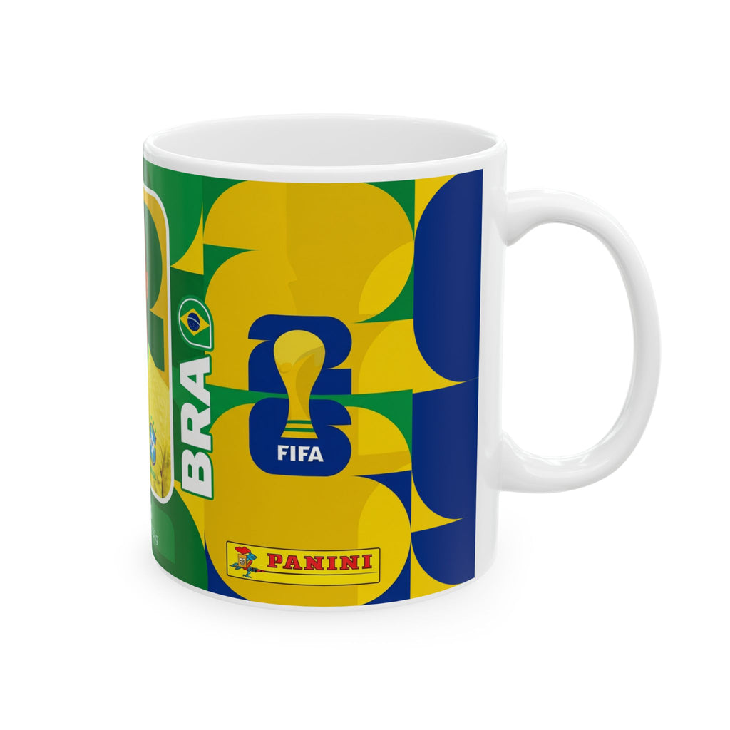 Brazil Soccer Player Danilo Mug — Ceramic Coffee Cup (11oz/15oz), World Cup 2026 Mugs