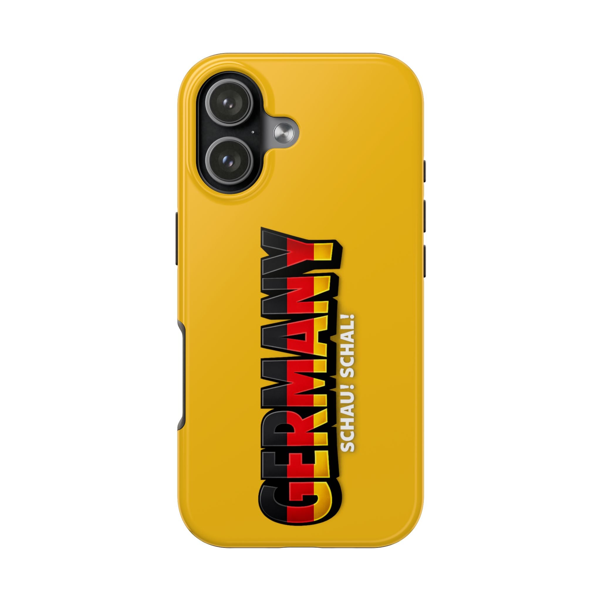 Germany Text Phone Case | Soccer Fan Phone Case, Protective, Glossy, World Cup 2026