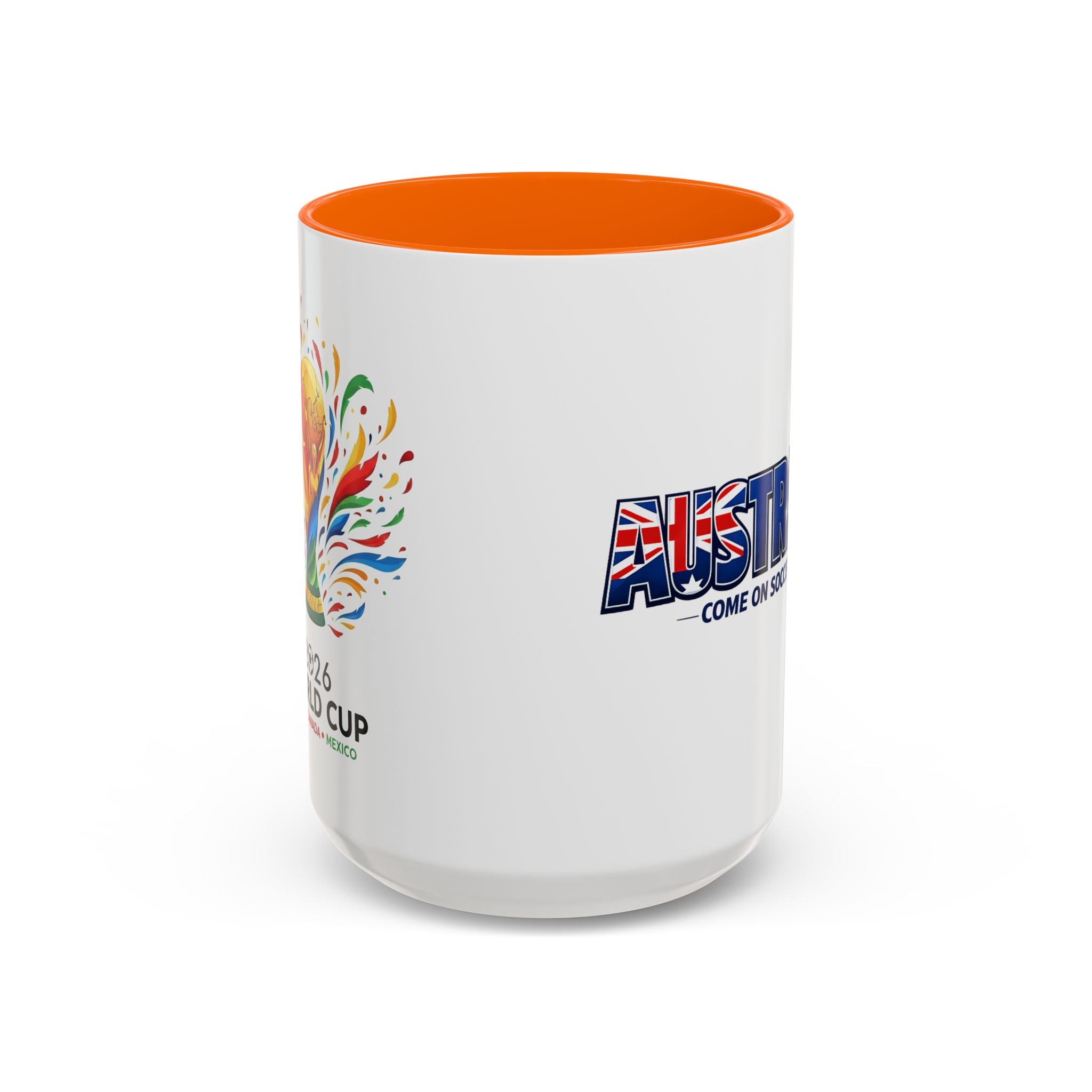 Australia Soccer Cheers Mug | Accent Coffee Mug 11oz 15oz