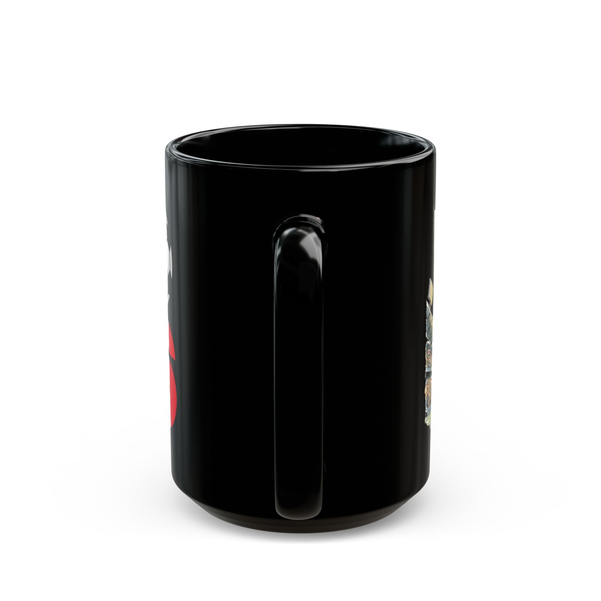 England World Cup Soccer Mug, Black Ceramic Coffee Cup, Gift For Dad