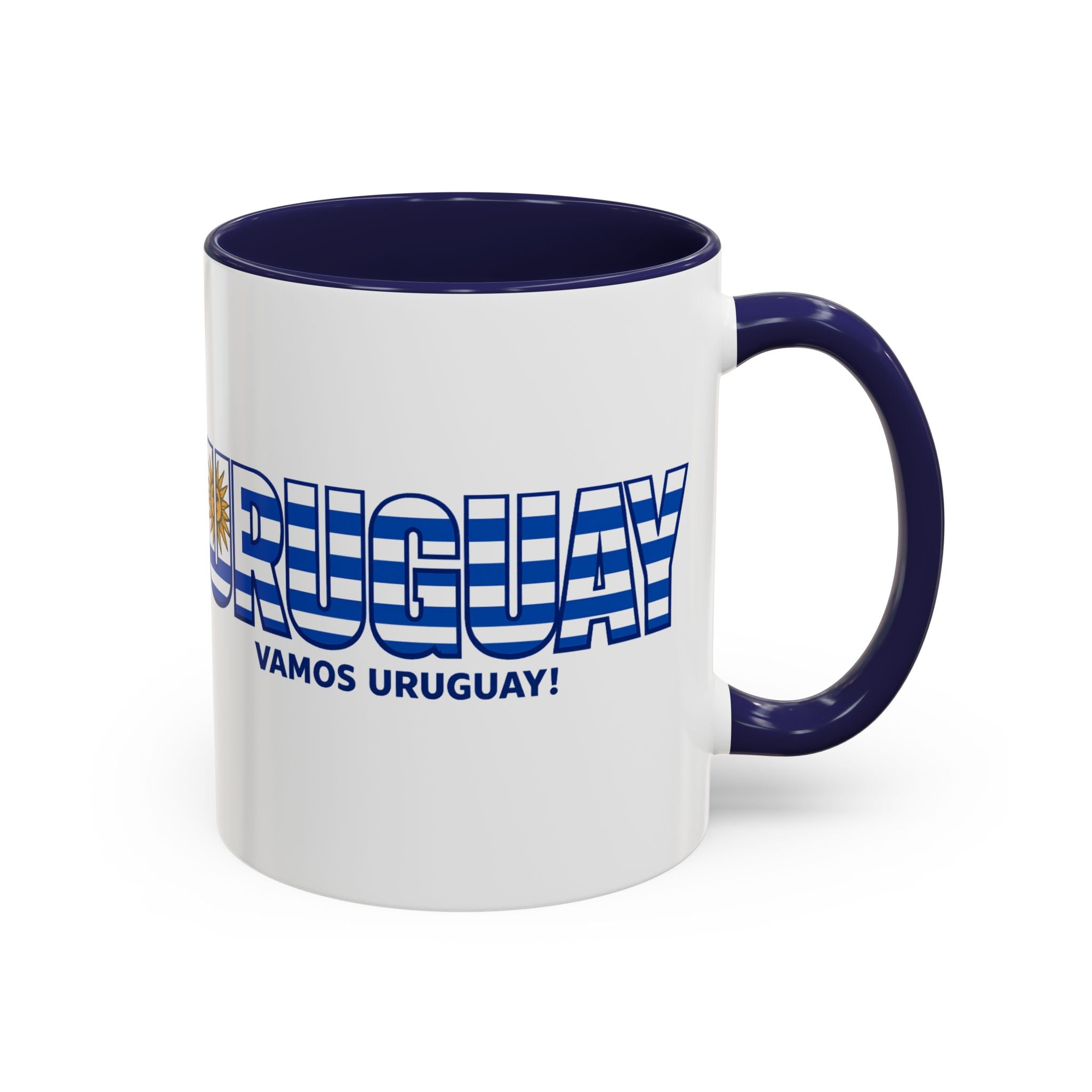 Uruguay Vamos Uruguay Mug | Accent Coffee Mug 11oz 15oz, Soccer World Cup, Gift for Dad