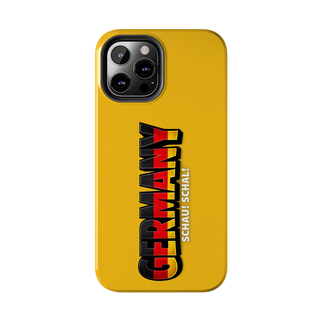 Germany Text Phone Case | Soccer Fan Phone Case, Protective, Glossy, World Cup 2026