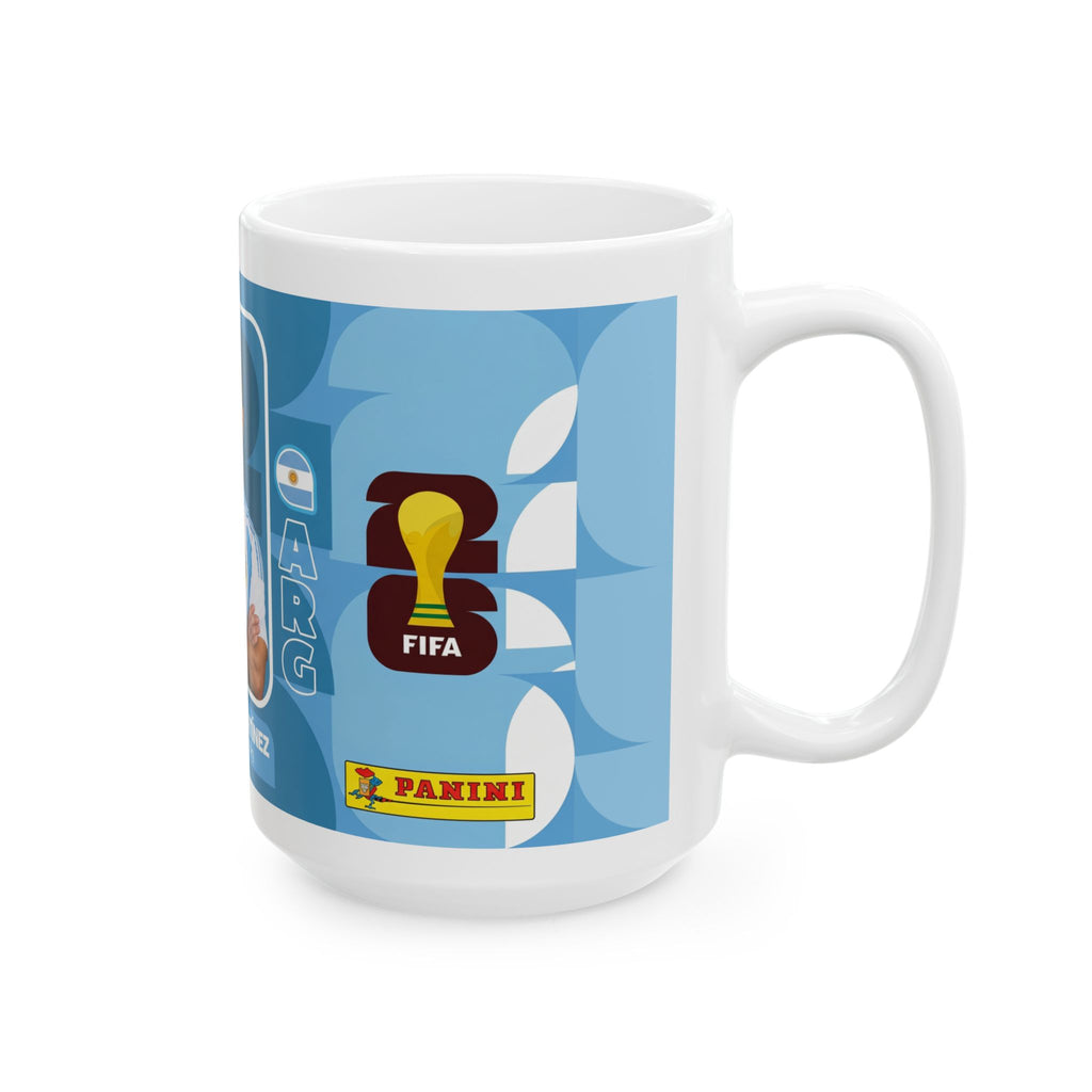 Argentina Lisandro Martinez Soccer Player Mug - 11oz/15oz Ceramic Coffee Cup, World Cup 2026 Mugs