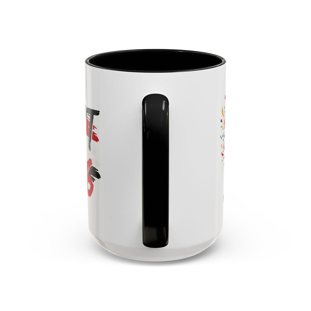 Egypt 2026 Soccer World Cup Accent Coffee Mug | Egypt 2026 Football Flag Design, Soccer World Cup 2026, Gift for Dad
