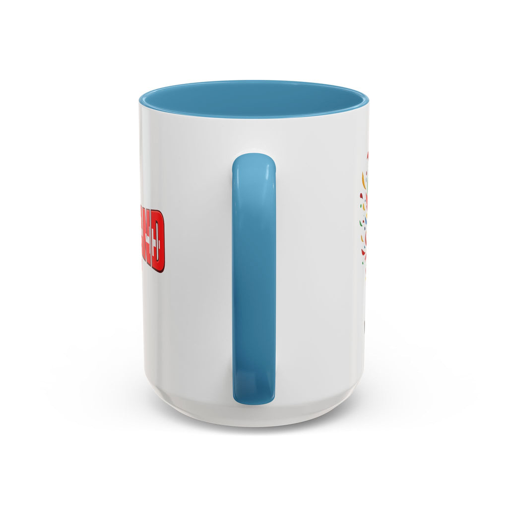 Switzerland Soccer Typography Mug | Accent Coffee Mug 11oz 15oz, Soccer World Cup 2026, Gift for Dad