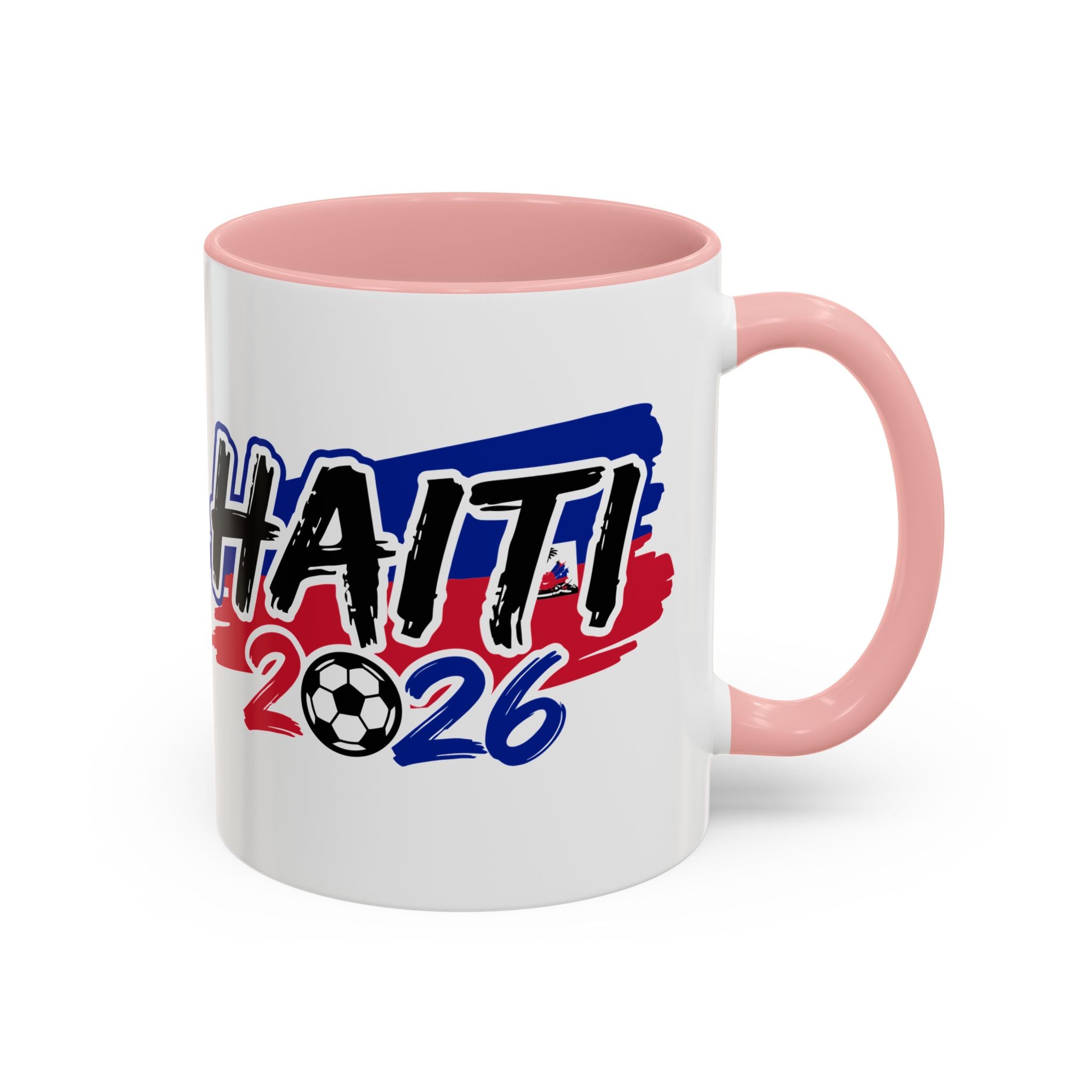 Haiti 2026 Soccer Graphic Mug | Accent Coffee Mug,Soccer World Cup 2026, Gift for Dad