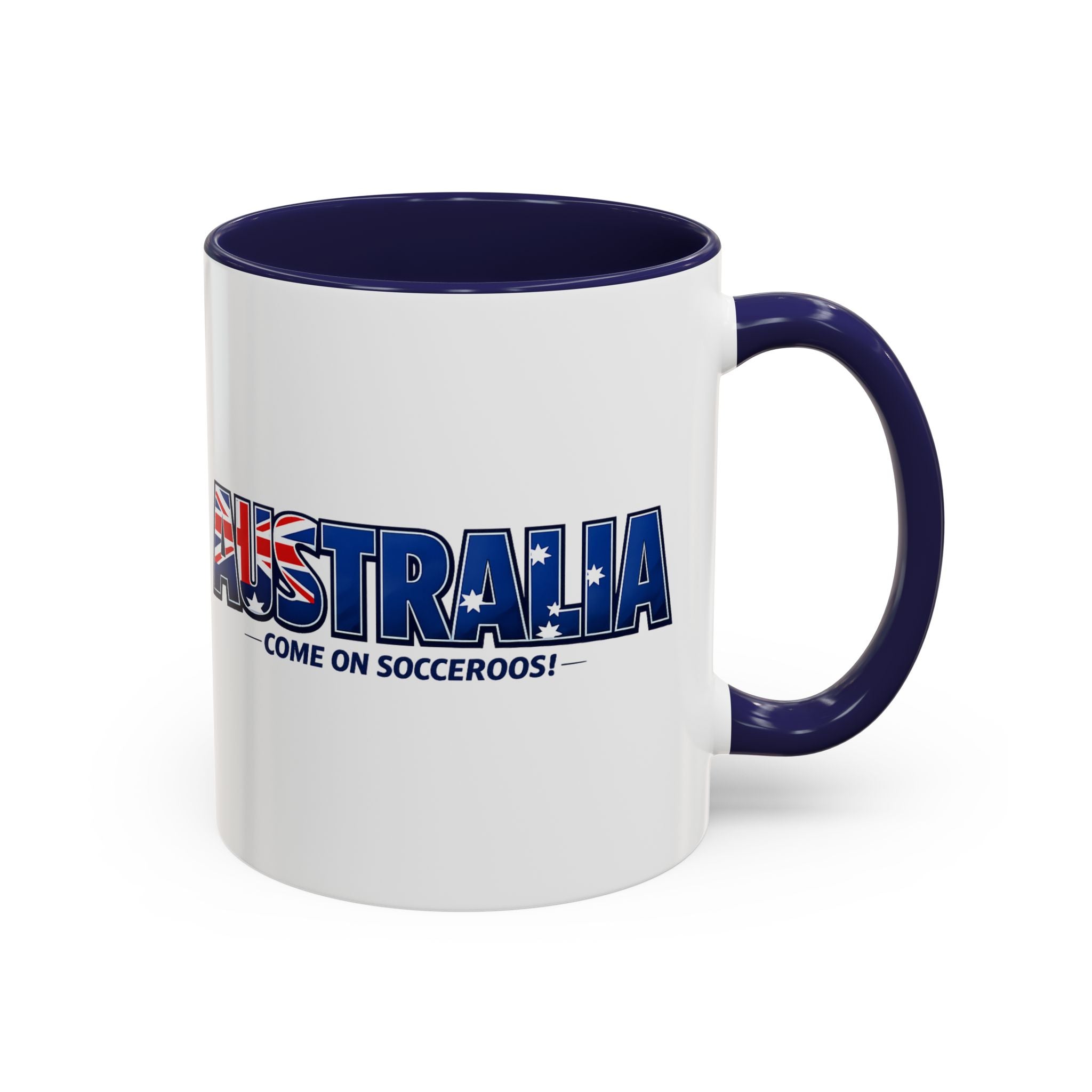 Australia Soccer Cheers Mug | Accent Coffee Mug 11oz 15oz