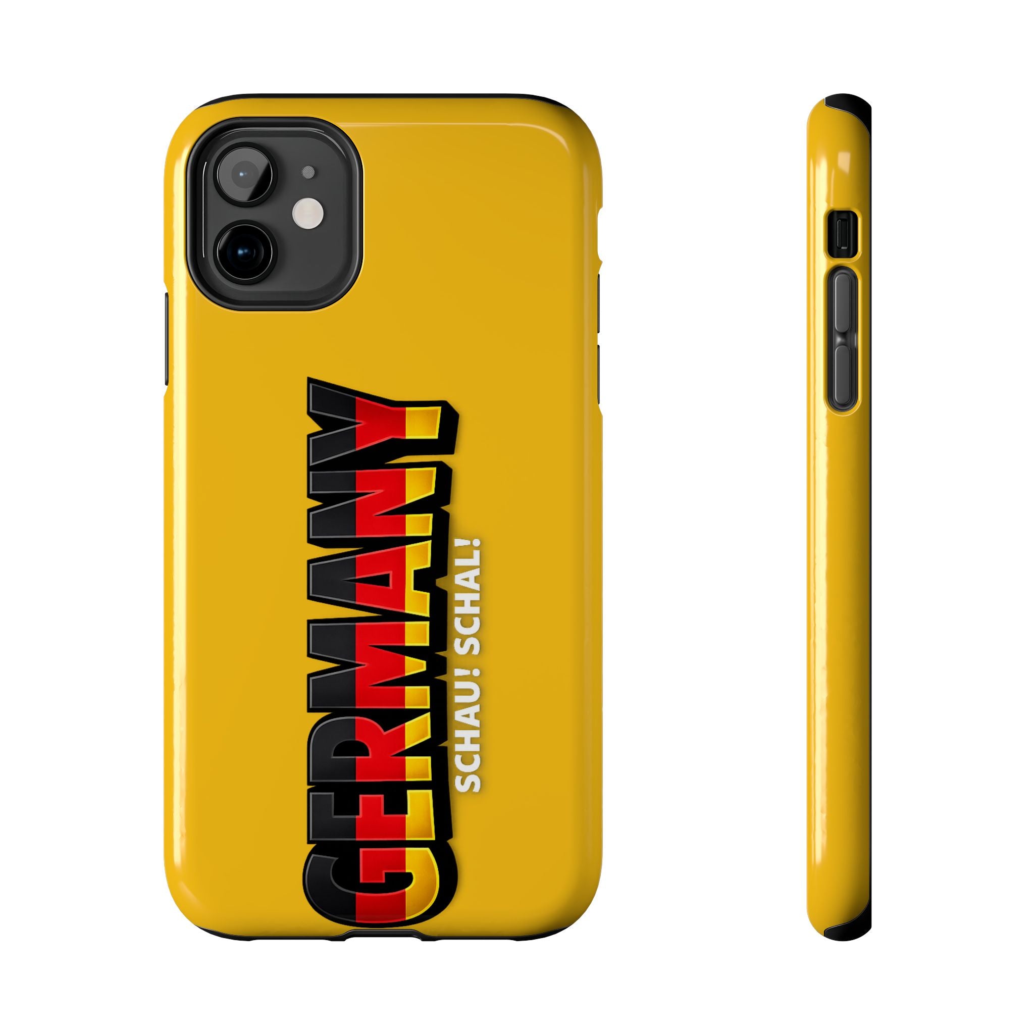 Germany Text Phone Case | Soccer Fan Phone Case, Protective, Glossy, World Cup 2026
