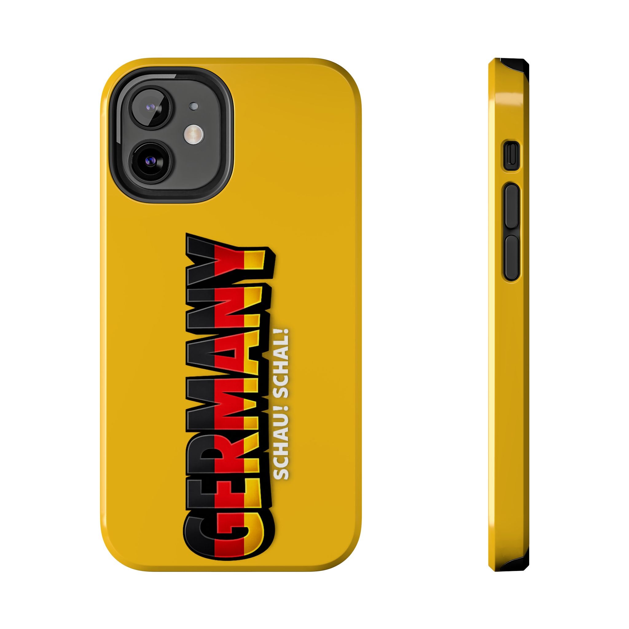 Germany Text Phone Case | Soccer Fan Phone Case, Protective, Glossy, World Cup 2026