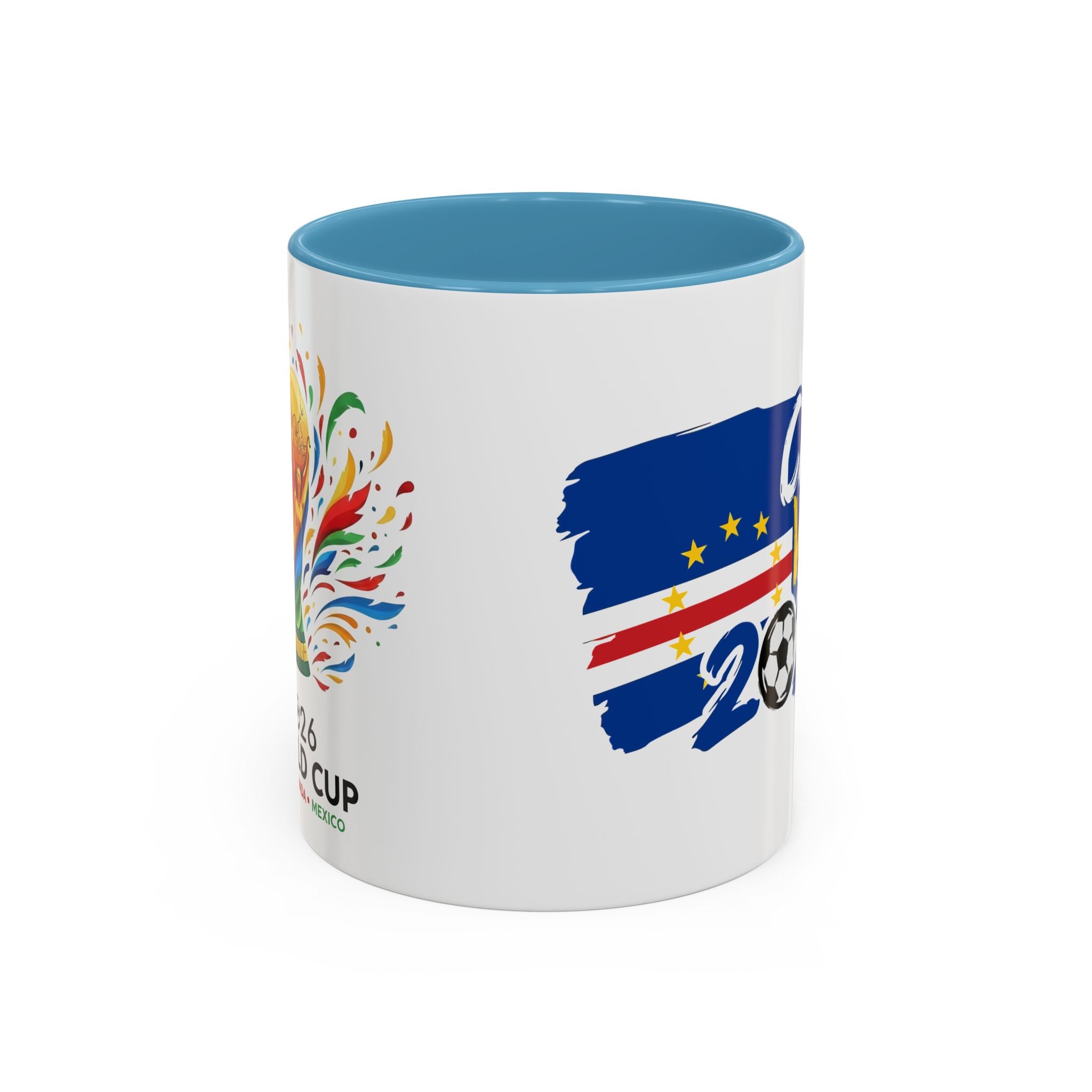 Cape Verde 2026 Soccer World Cup Mug | Accent Coffee Mug 11oz 15oz,Soccer World Cup 2026, Gift for Dad