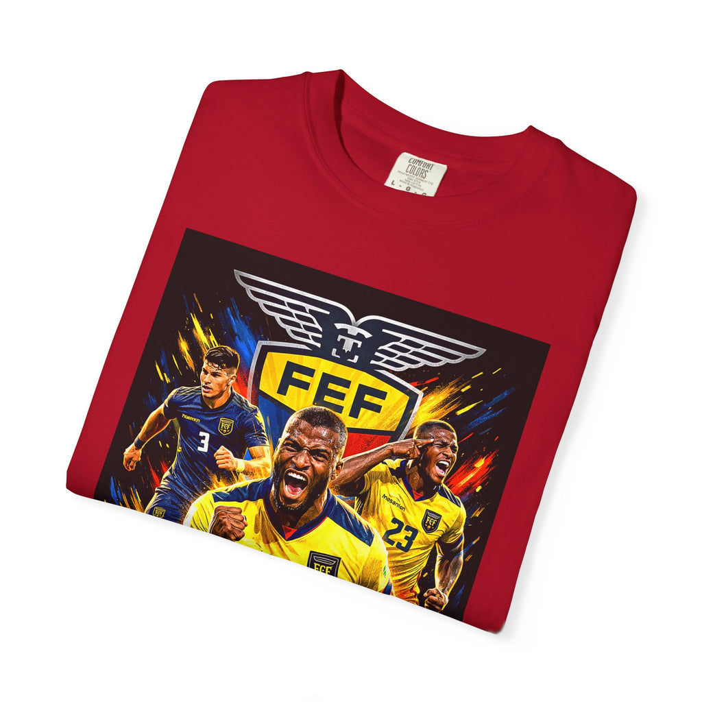 Ecuador Soccer Players T-Shirt | 2026 World Cup Team Tee, Ecuador Flag, Gift for him, Collectible