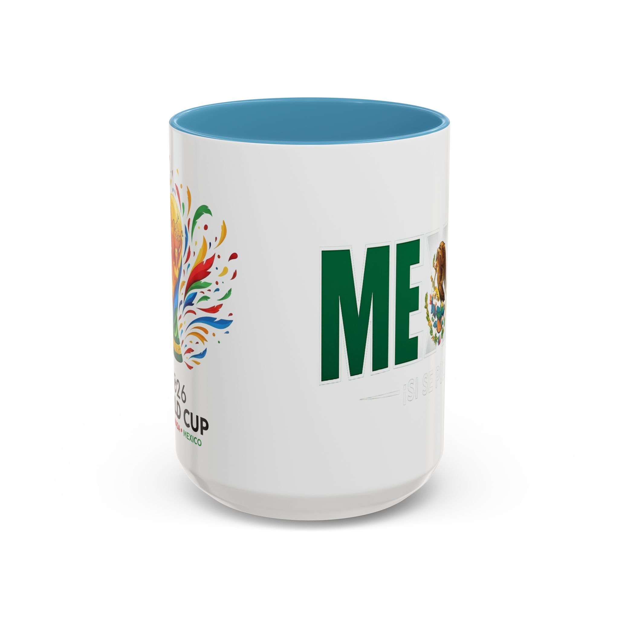 Mexico Coffee Mug | Accent Coffee Cup 11oz 15oz, World Cup 2026, Gift for Dad, Mexican Flag