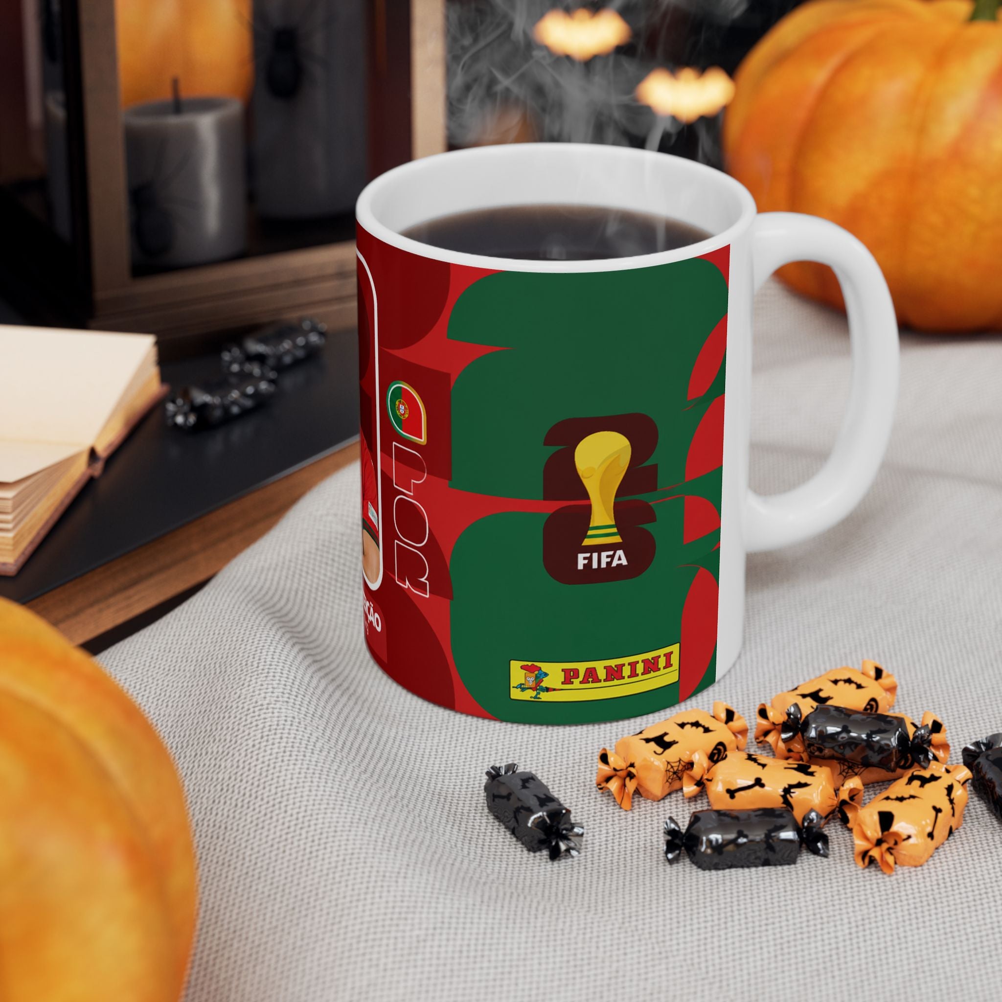 Portugal Soccer Player Francisco Conceição Mug — 11oz/15oz Ceramic Coffee Cup, World Cup 2026 Mugs