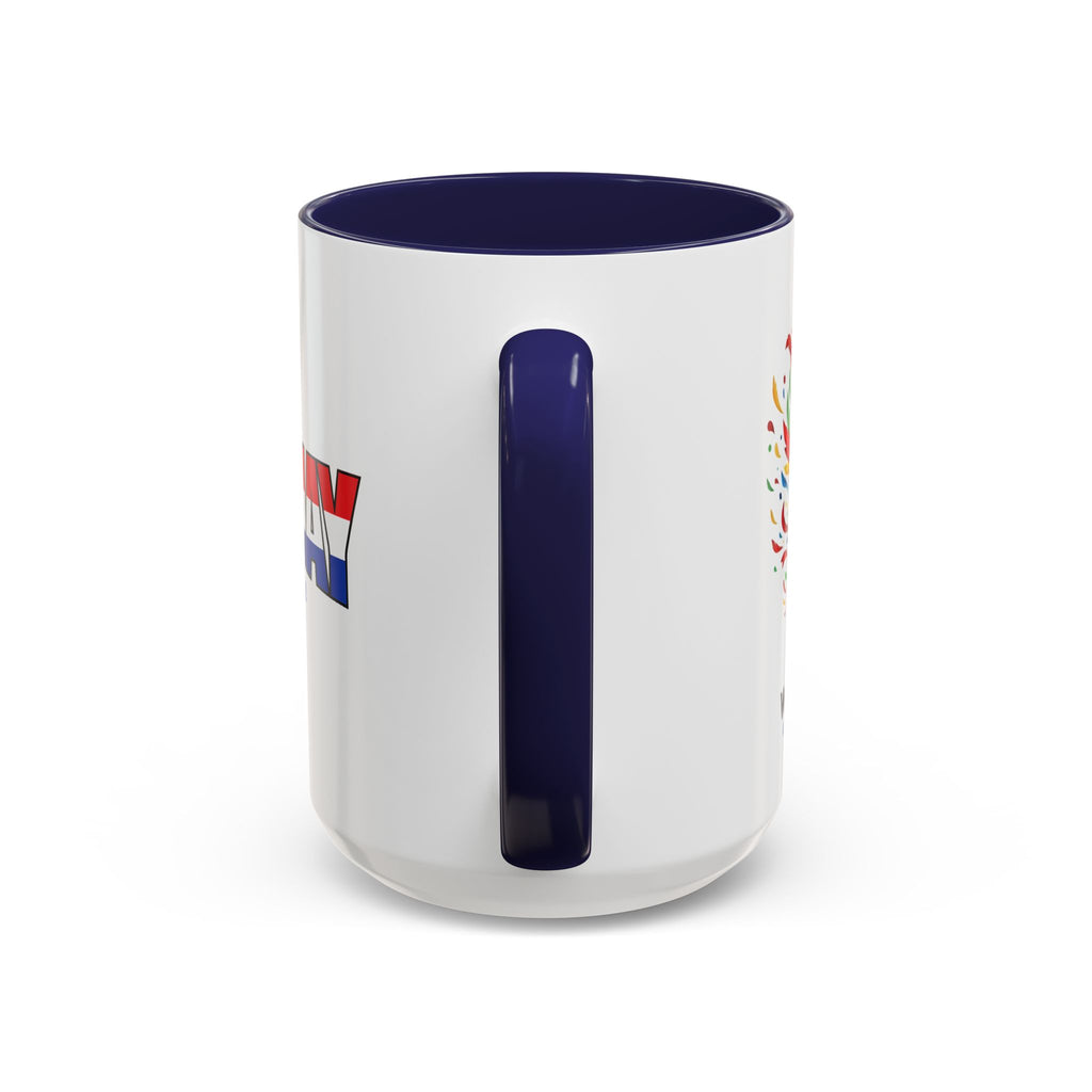 Paraguay Vamos Paraguay Mug | Accent Coffee Mug 11oz or 15oz, Soccer World Cup 2026, Gifts for Dad