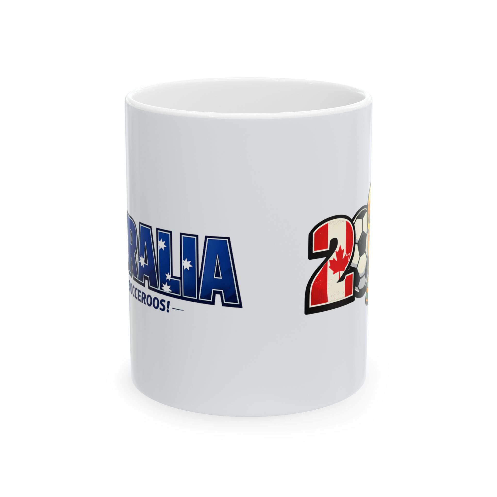 Australia World Cup 2026 Soccer Mug | Australia Flag, Ceramic Coffee Mug, Gift For Dad